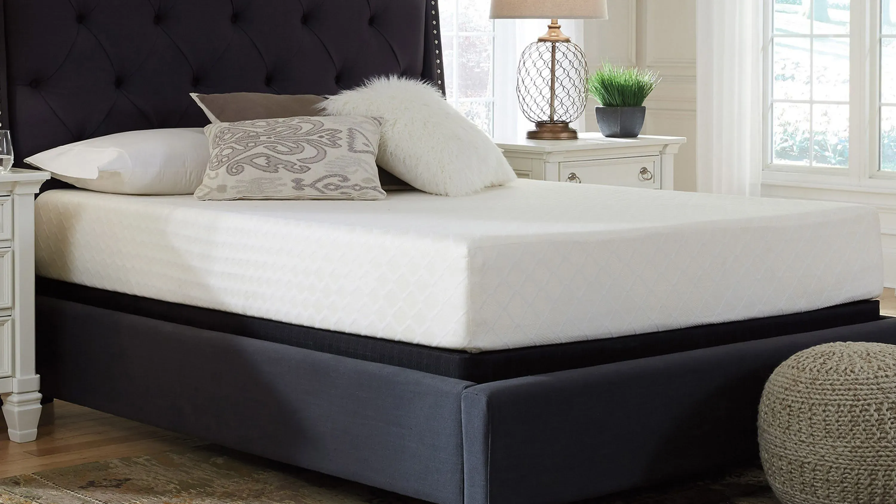 Chime 10 Inch Firm Memory Foam Mattress | Raymour & Flanigan