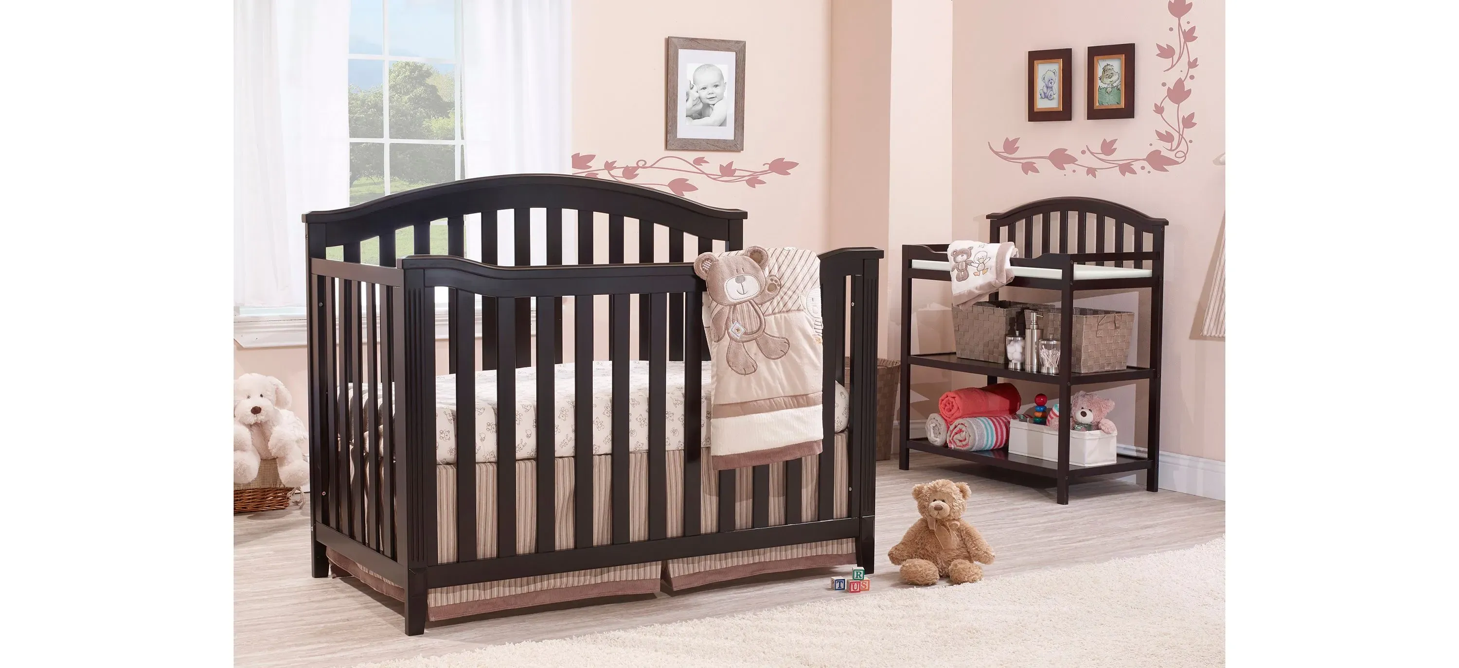 Berkley Crib with Conversion Kit Raymour Flanigan