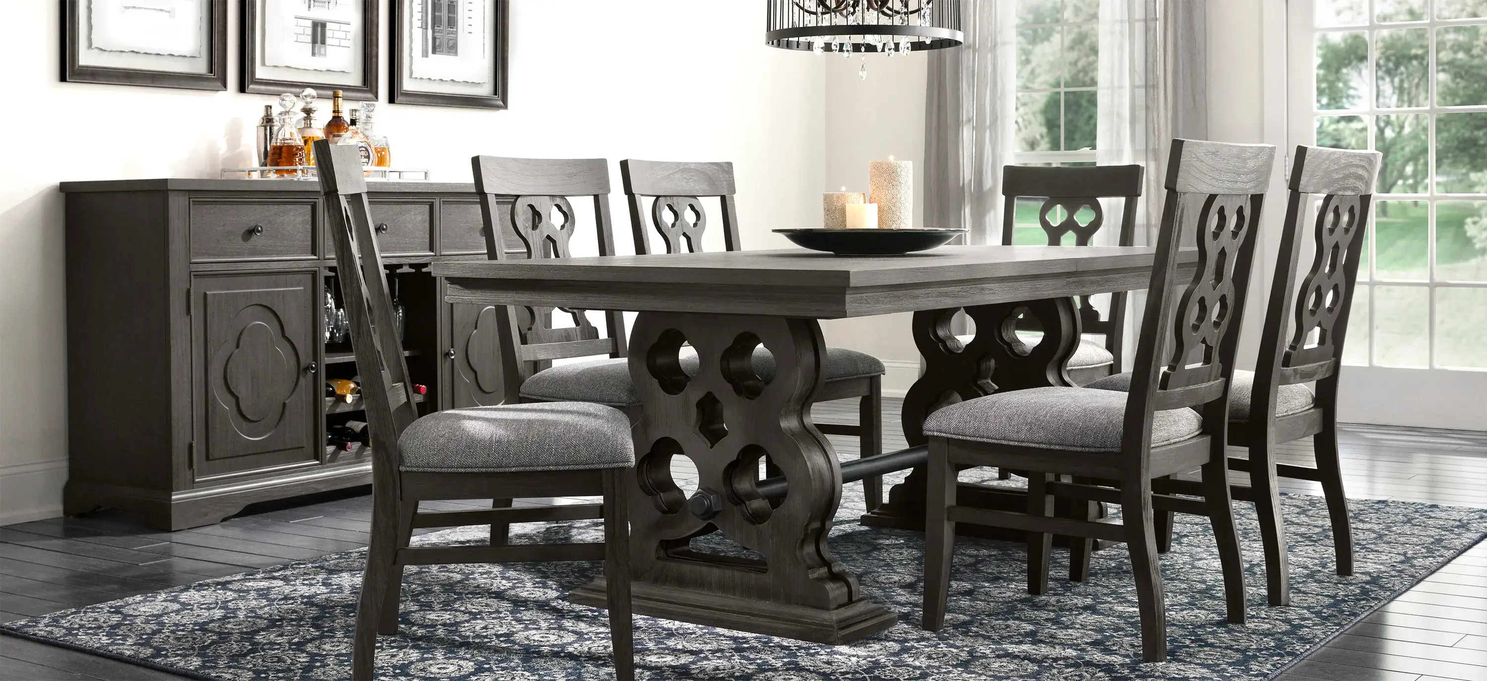 Belmore 7 pc. Dining Set Raymour Flanigan