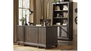 Larkin Executive Desk | Raymour & Flanigan
