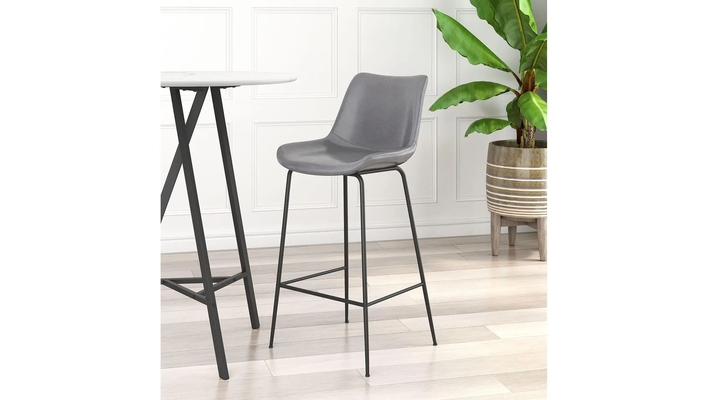 Zuo Modern Byron Bar Stool - Thumbnail 5