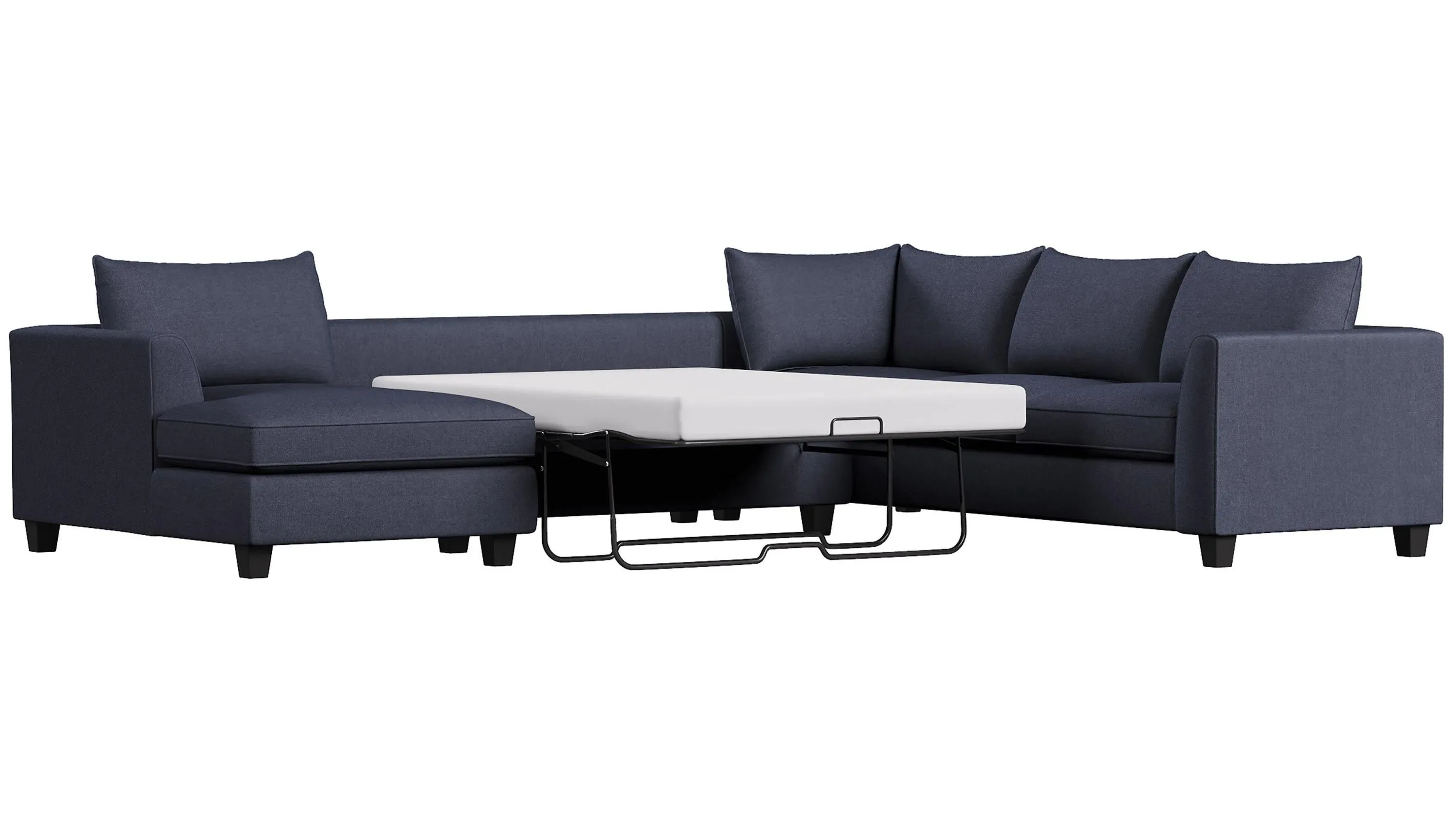 Daine 3-pc. Sectional Sofa w/ Full Sleeper