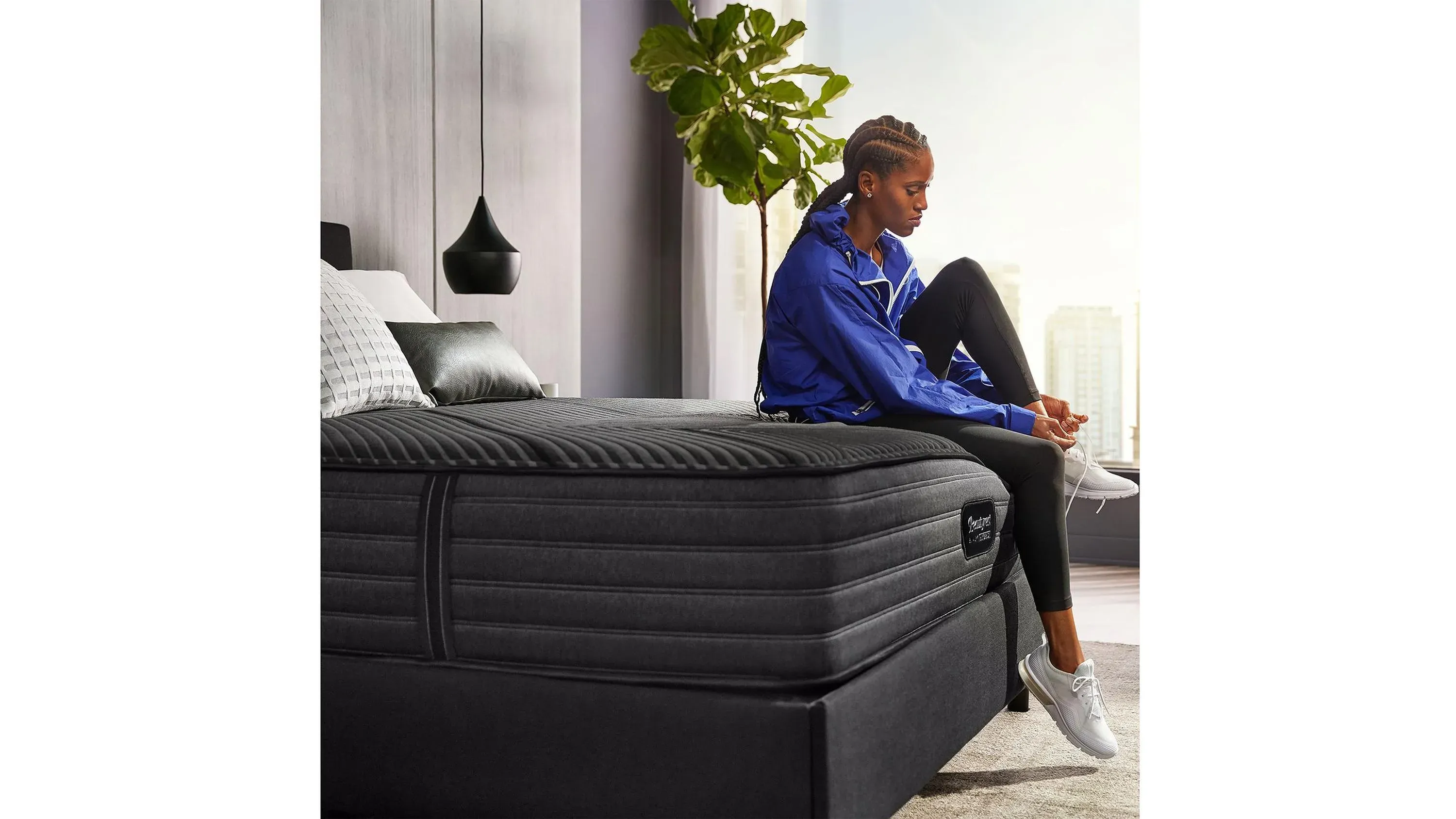 Beautyrest Black LX Class Medium Hybrid Twin XL Mattress Raymour Flanigan