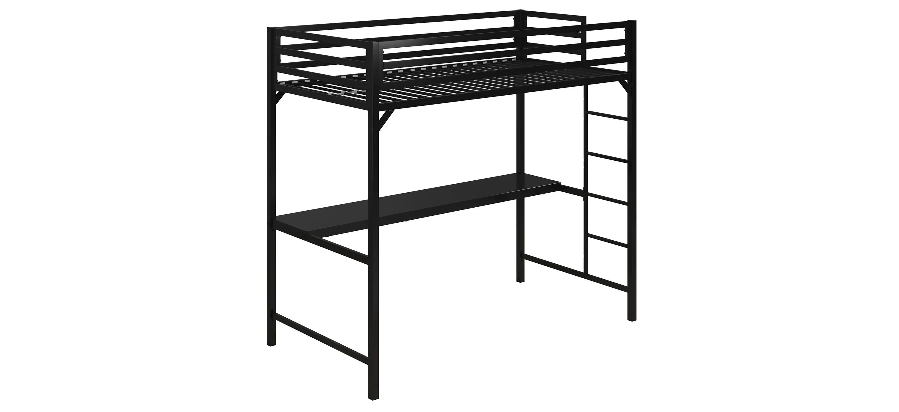 Raymour and flanigan loft bed with desk top