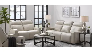 Beckett Power Sofa with Power Headrest and Power Lumbar Ivory Product_Image_Carousel