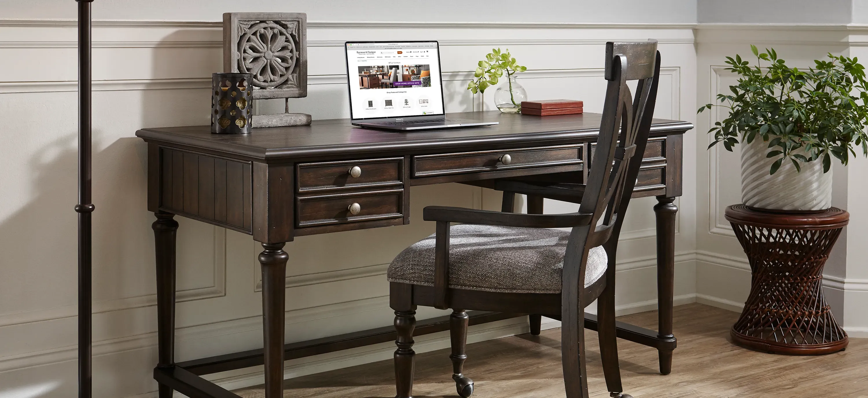 Larkin Writing Desk Raymour Flanigan