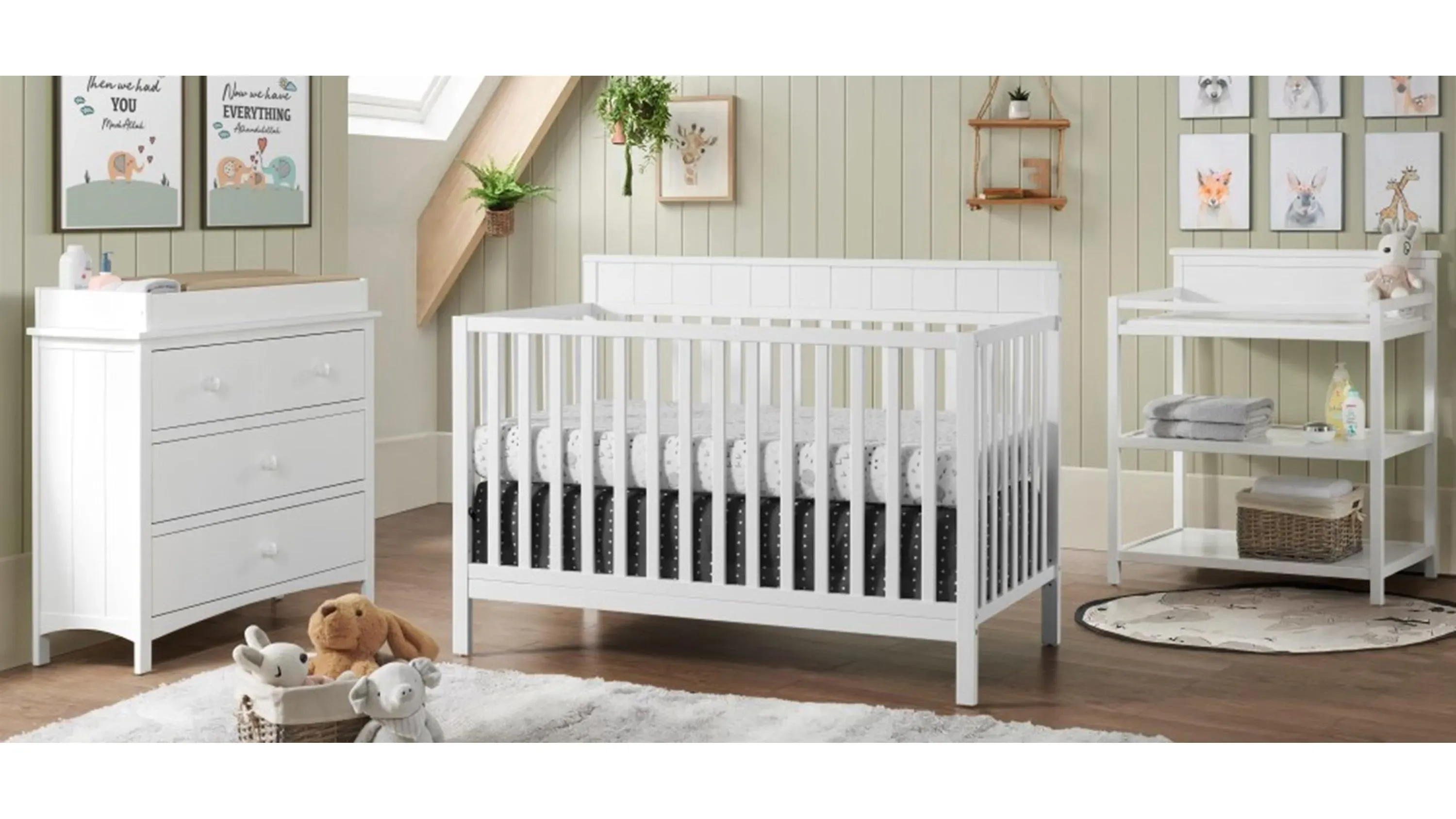 BABYL ロンT(L) LEGEND L FORTH Oxford Baby Logan 4-in-1 Convertible Crib | Raymour & Flanigan