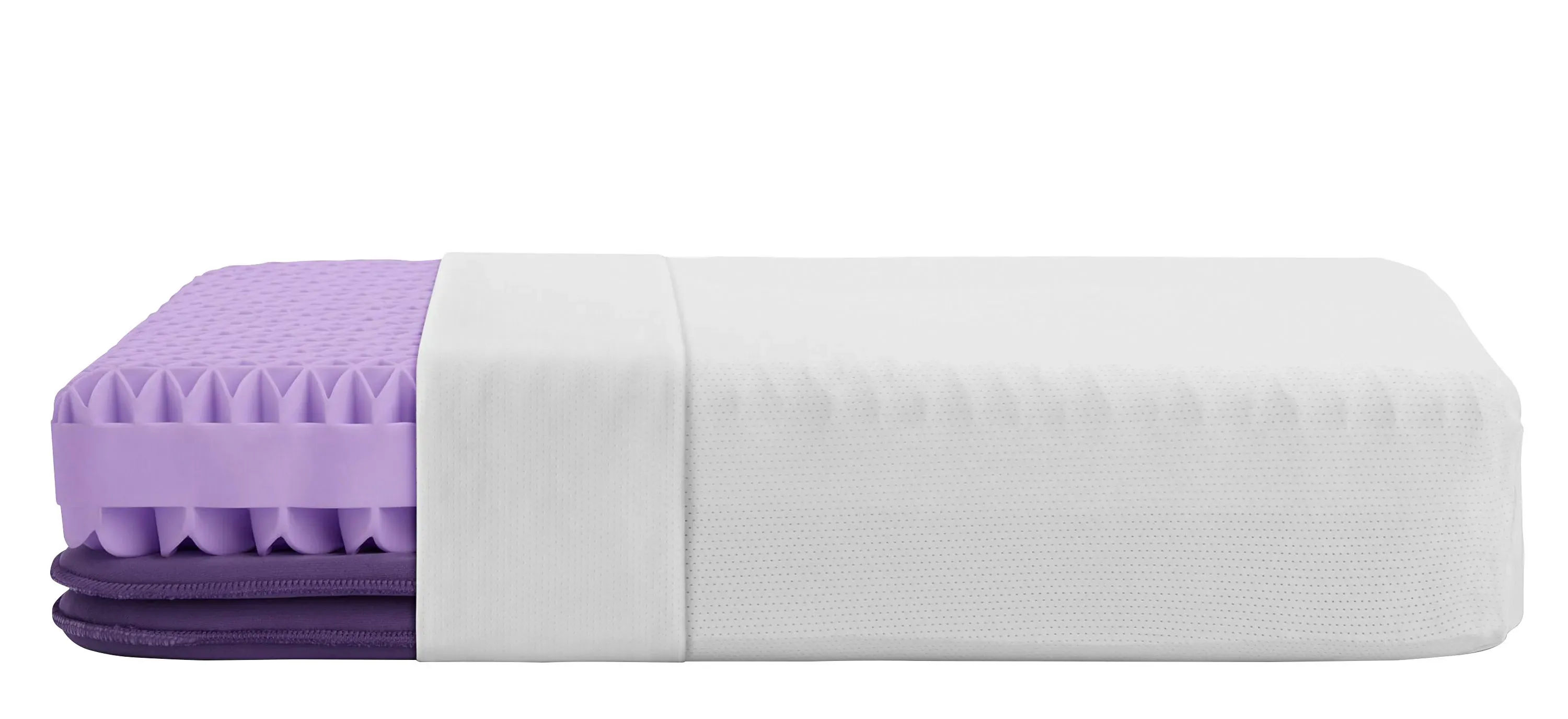 Purple Pillow with Booster