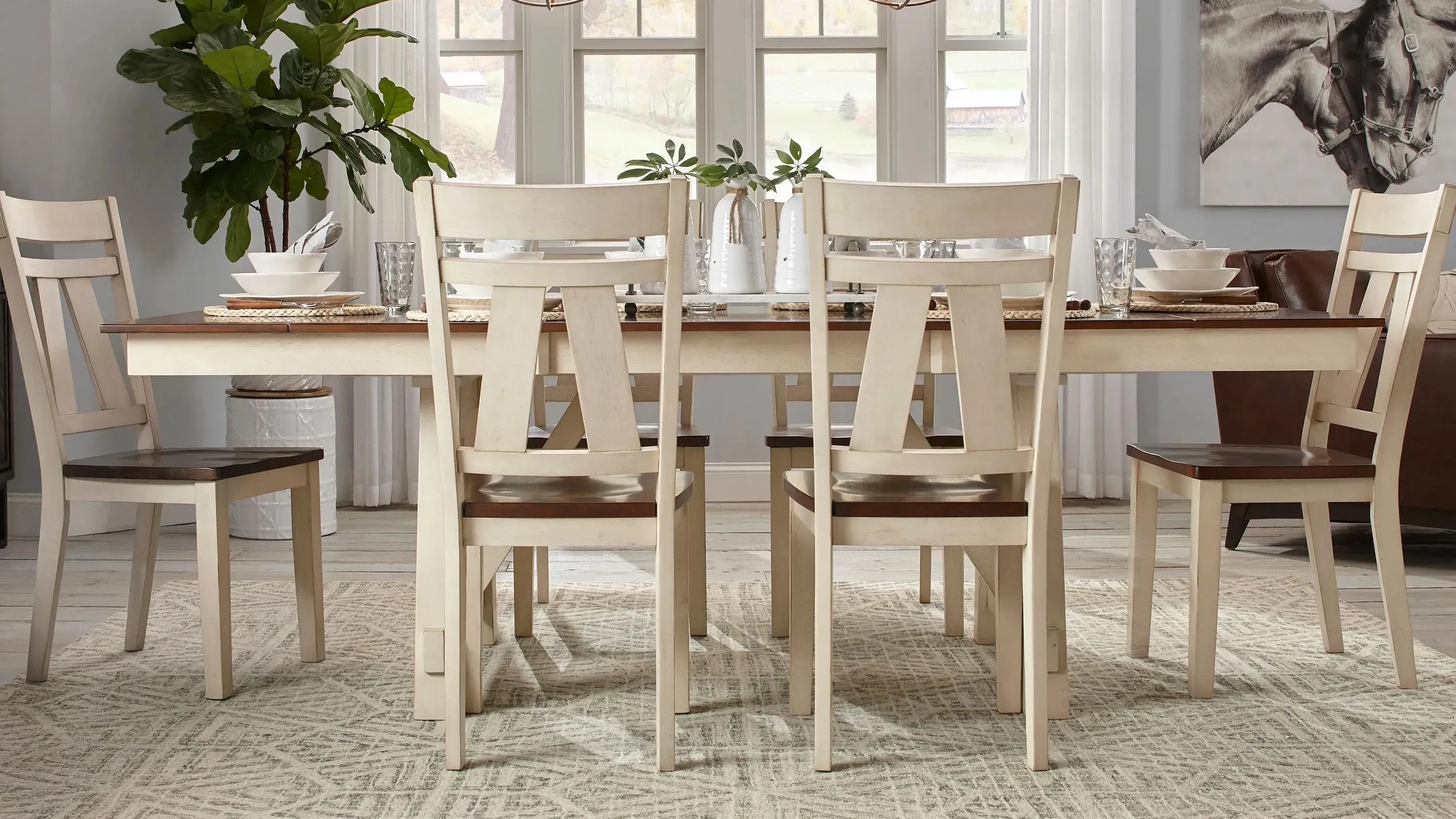 Vista Bay 7-pc. Dining Set | Raymour & Flanigan