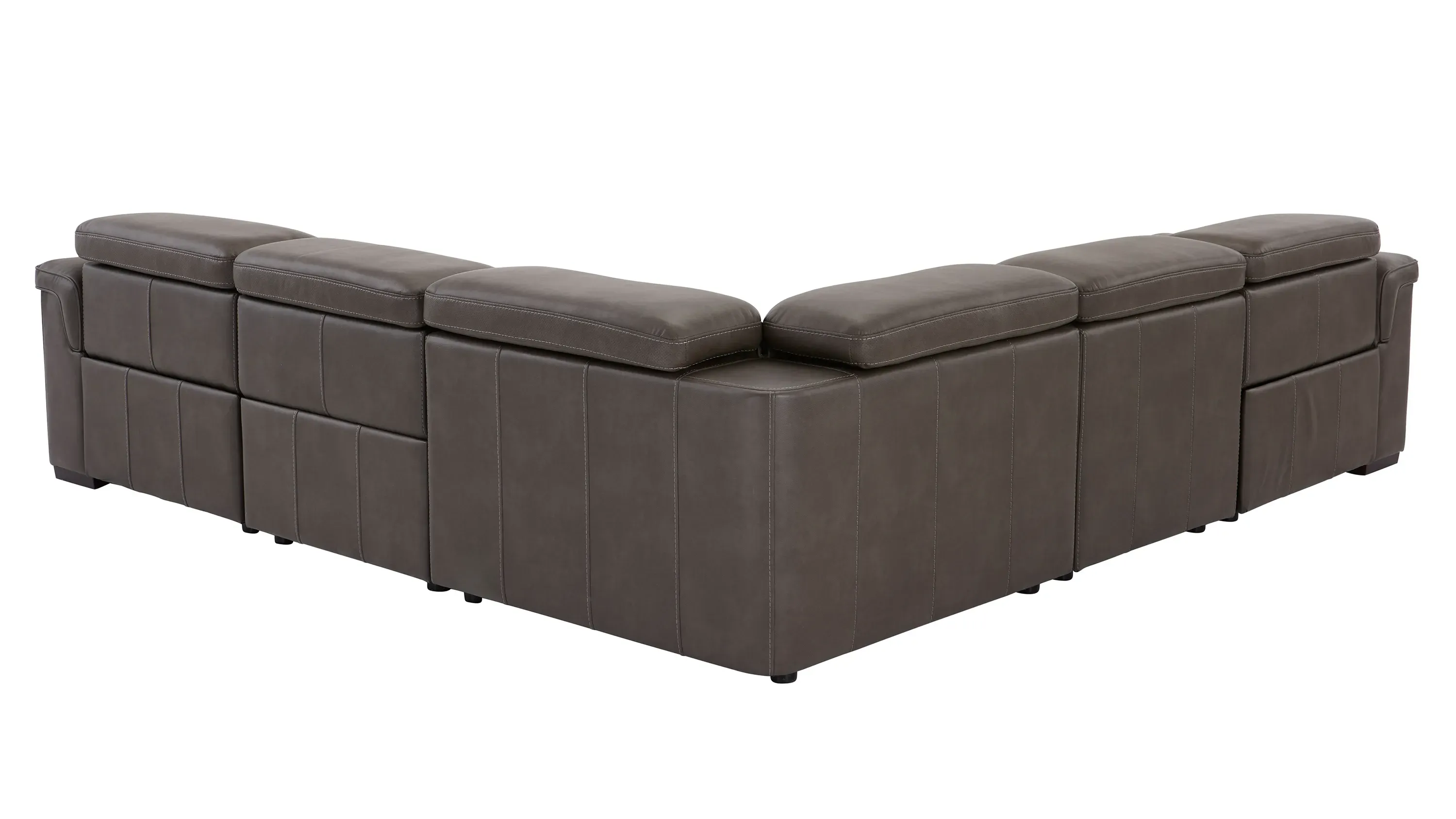 Orion 5-pc. Dual Power Media Sectional | Raymour & Flanigan