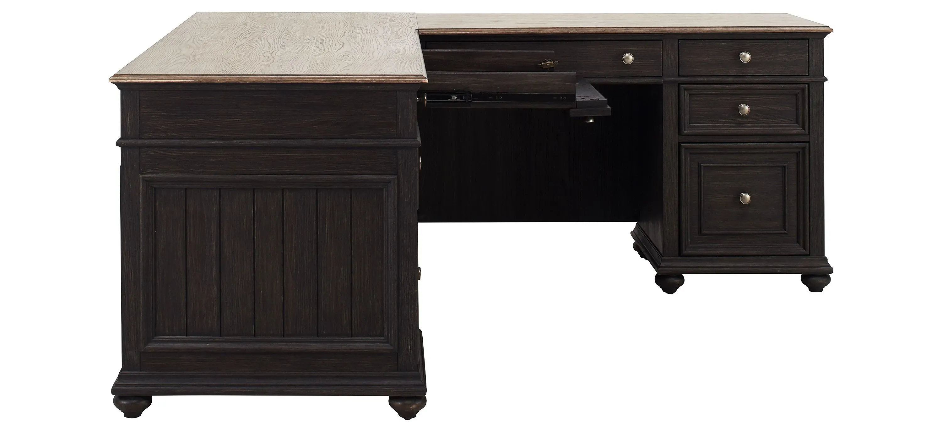 Verona L-Desk with Return | Raymour & Flanigan | Raymour Verona L-Desk with Return | Raymour & Flanigan | Raymour
