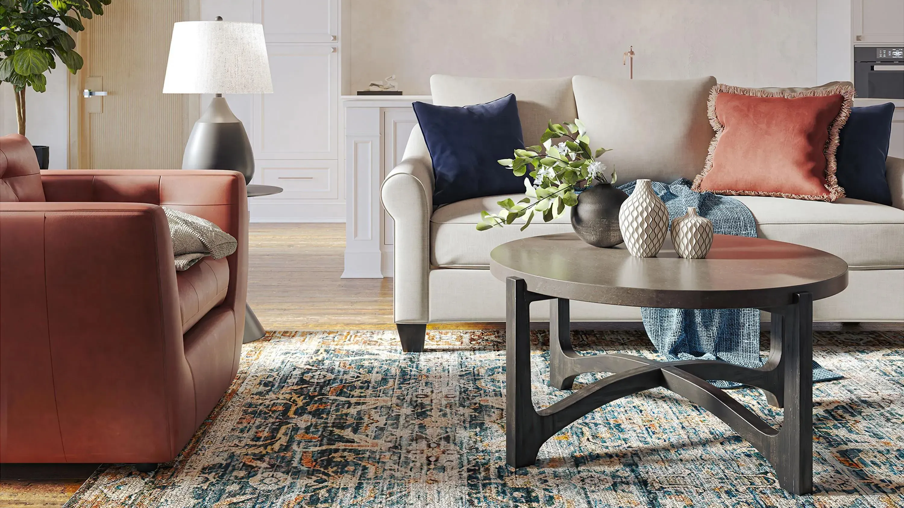 Gerald Round Coffee Table