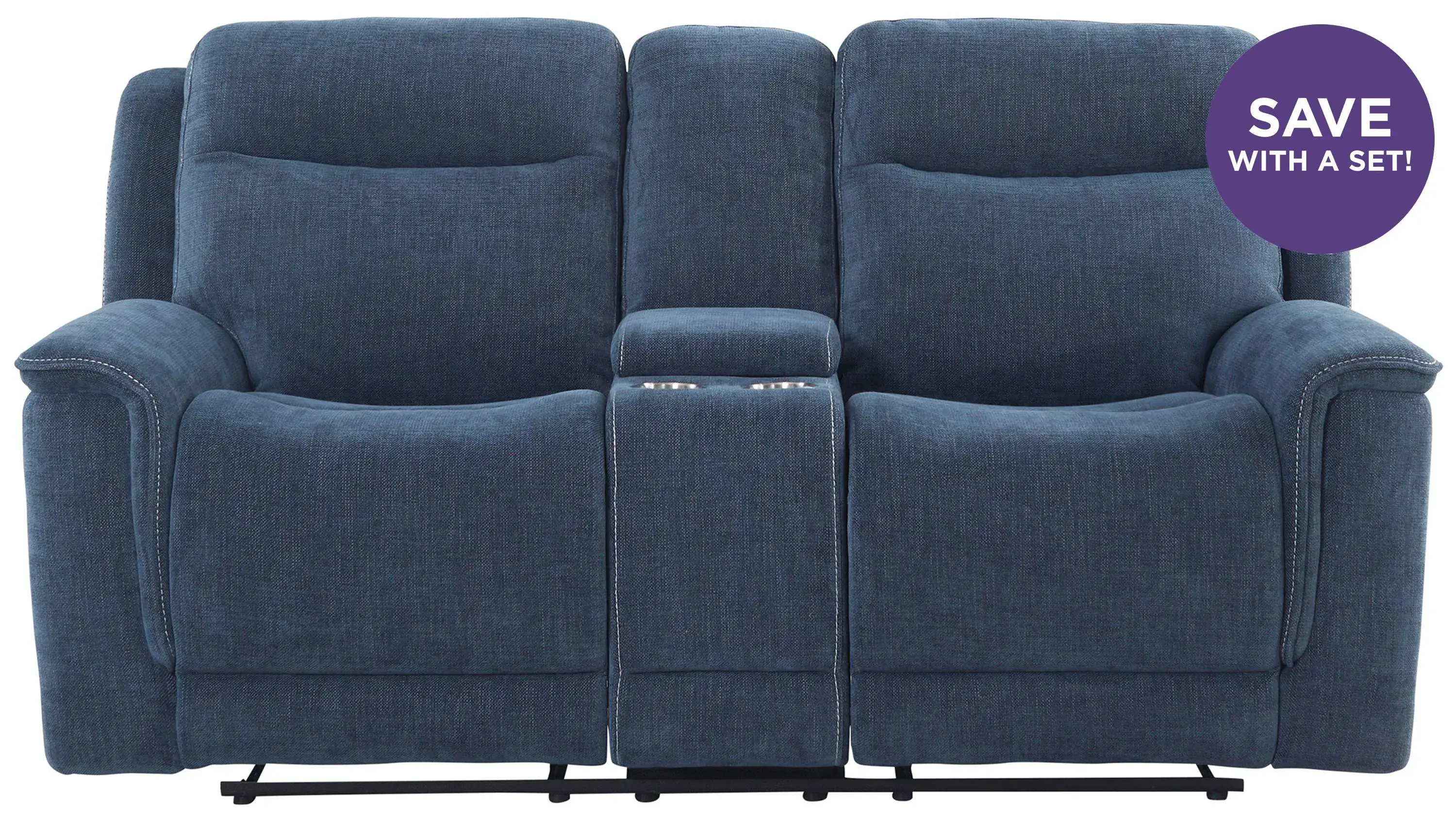 Bristol Reclining Console Loveseat - Thumbnail 4