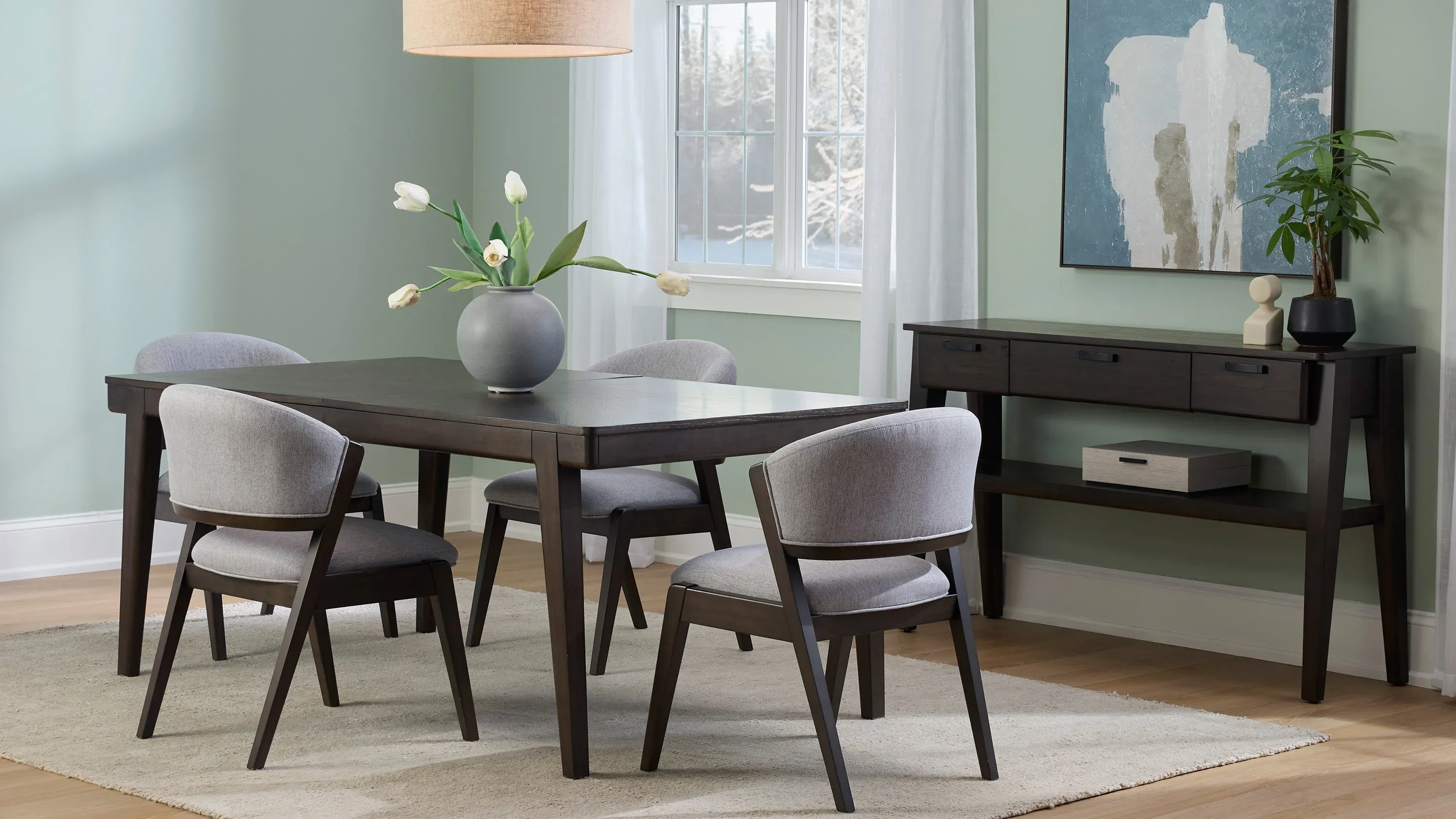 Alexander 5-pc. Dining Set | Raymour & Flanigan