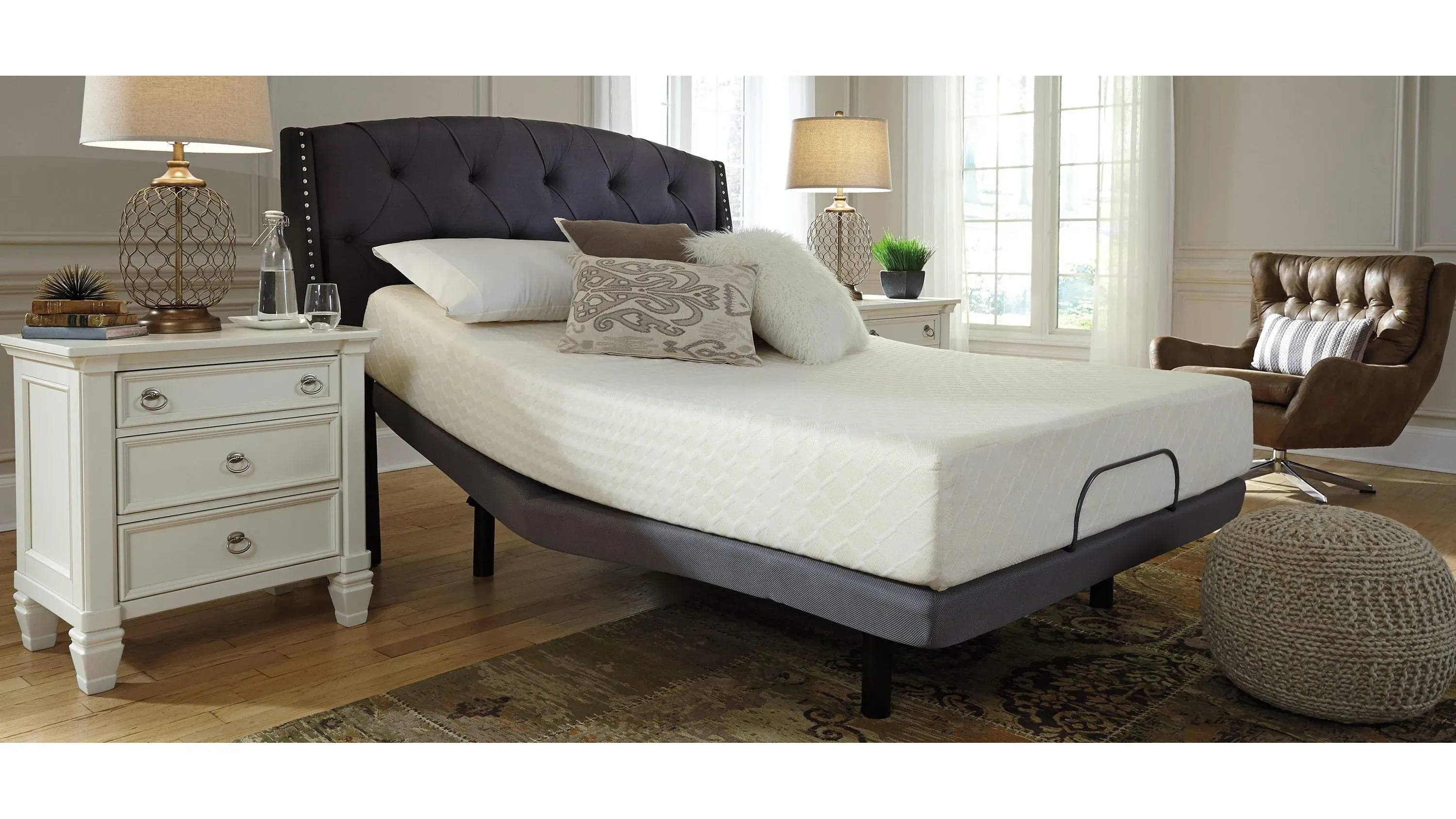Chime 10 Inch Firm Memory Foam Mattress | Raymour & Flanigan
