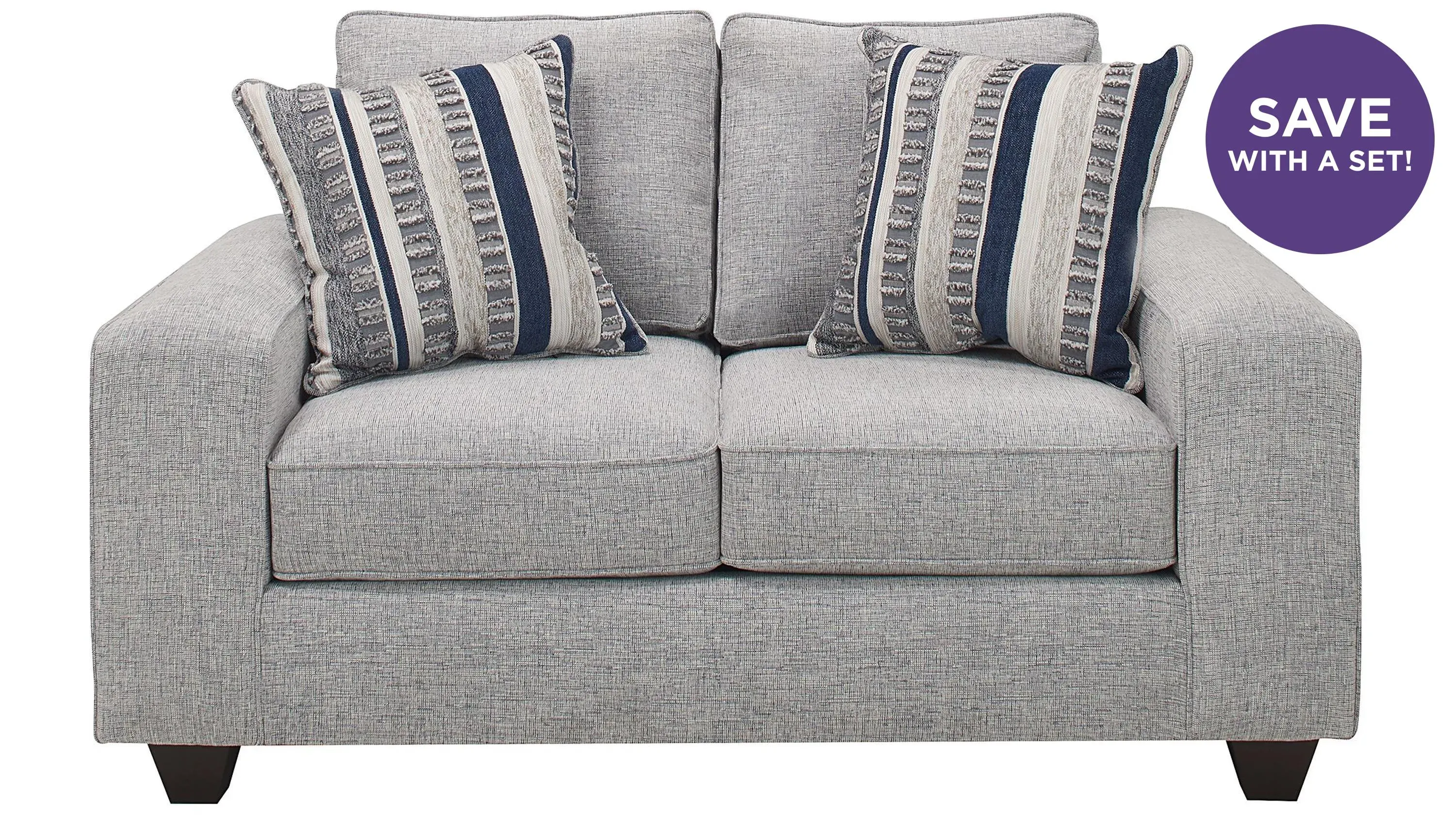 Alston Chenille Loveseat | Raymour & Flanigan