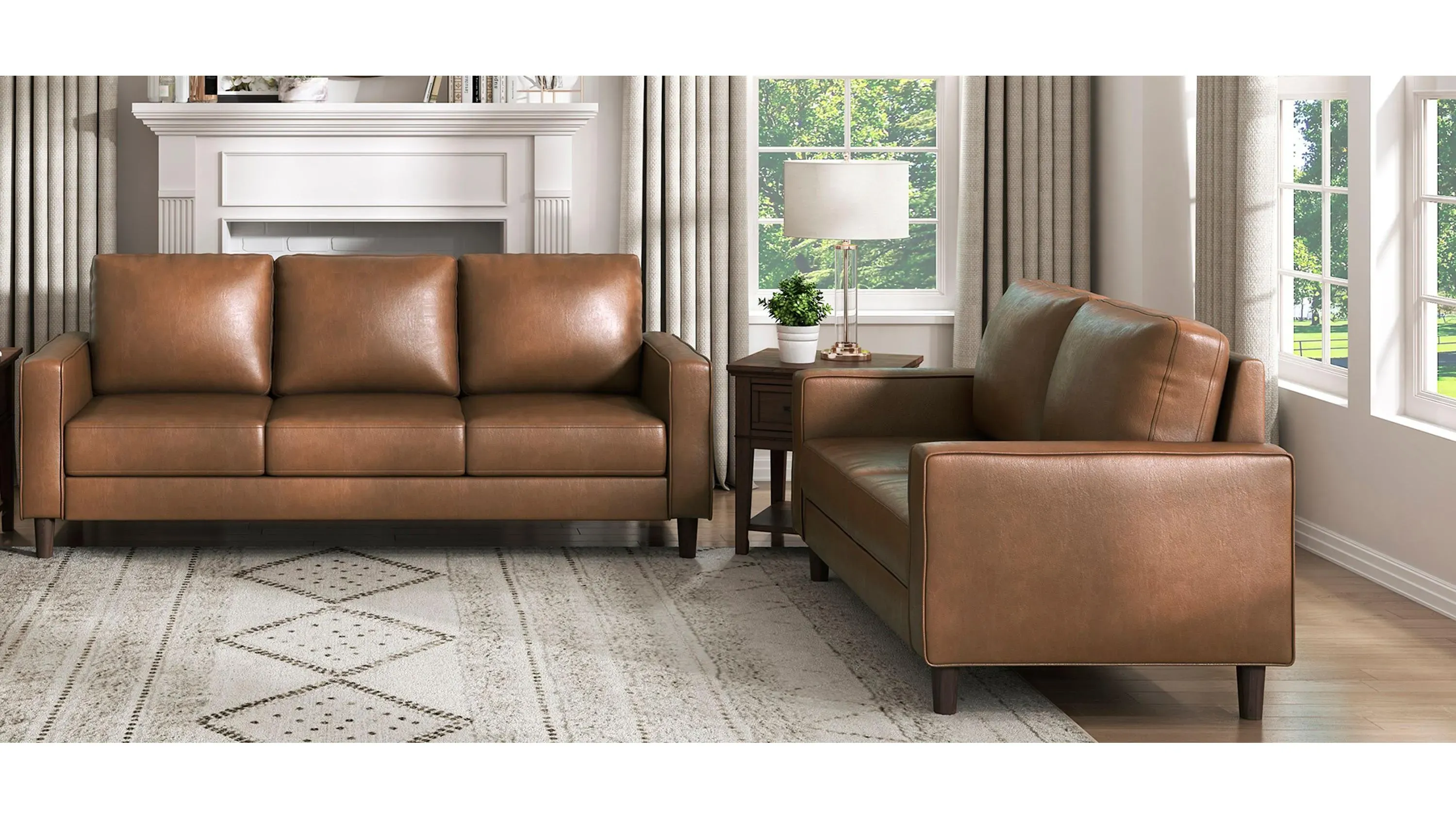 Hinsall Loveseat | Raymour & Flanigan