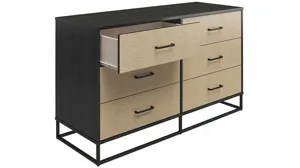 Novogratz Kelly Six Drawer Dresser | Raymour & Flanigan