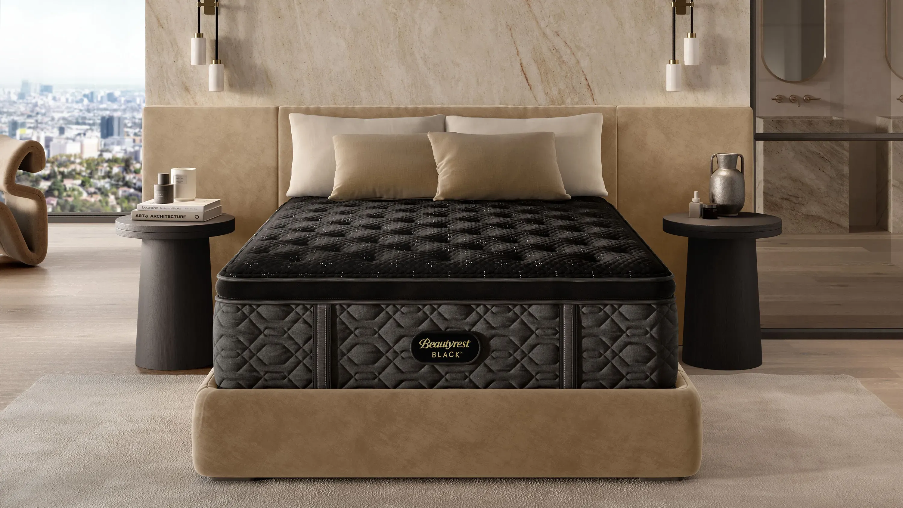 Beautyrest Black Series Three Plush Pillow Top Mattress Raymour Flanigan