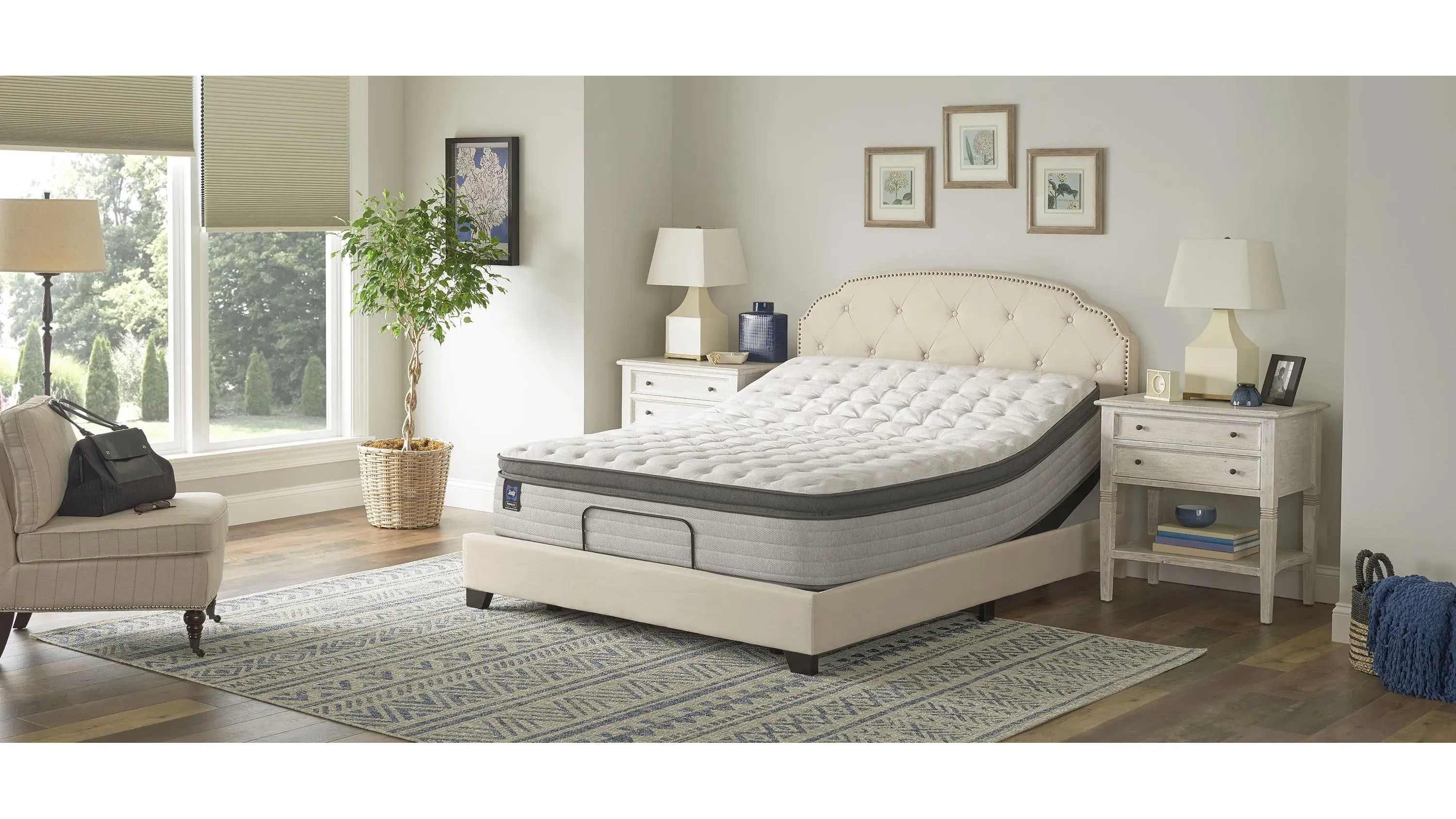 Sealy Posturepedic Spring Bloom Soft Euro Pillowtop