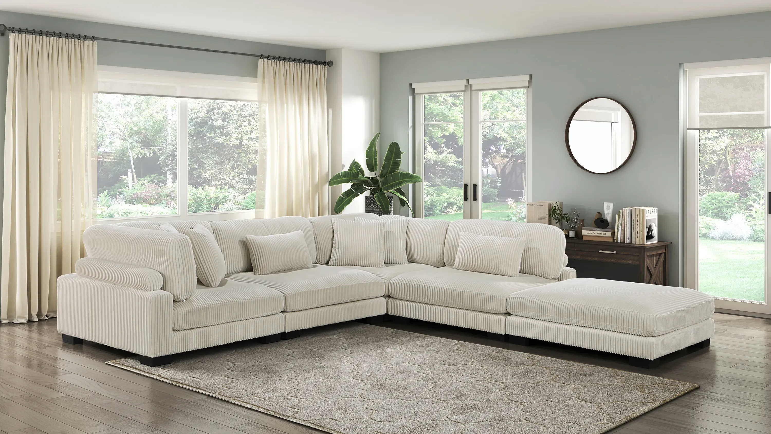 Maverick 5-pc. Sectional | Raymour & Flanigan