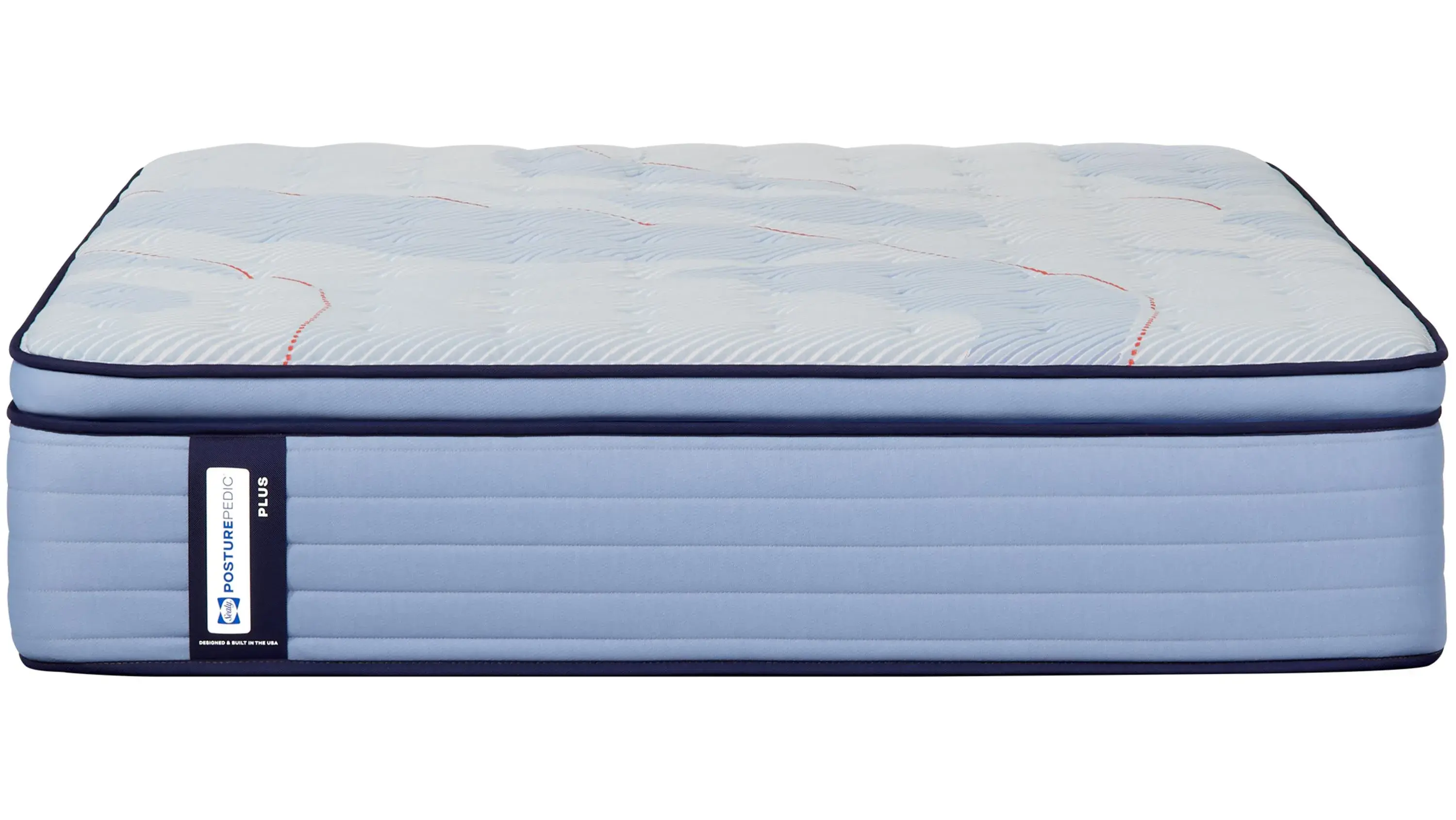 Sealy Posturepedic Plus London Grove Firm Euro Pillowtop Mattress - Thumbnail 3