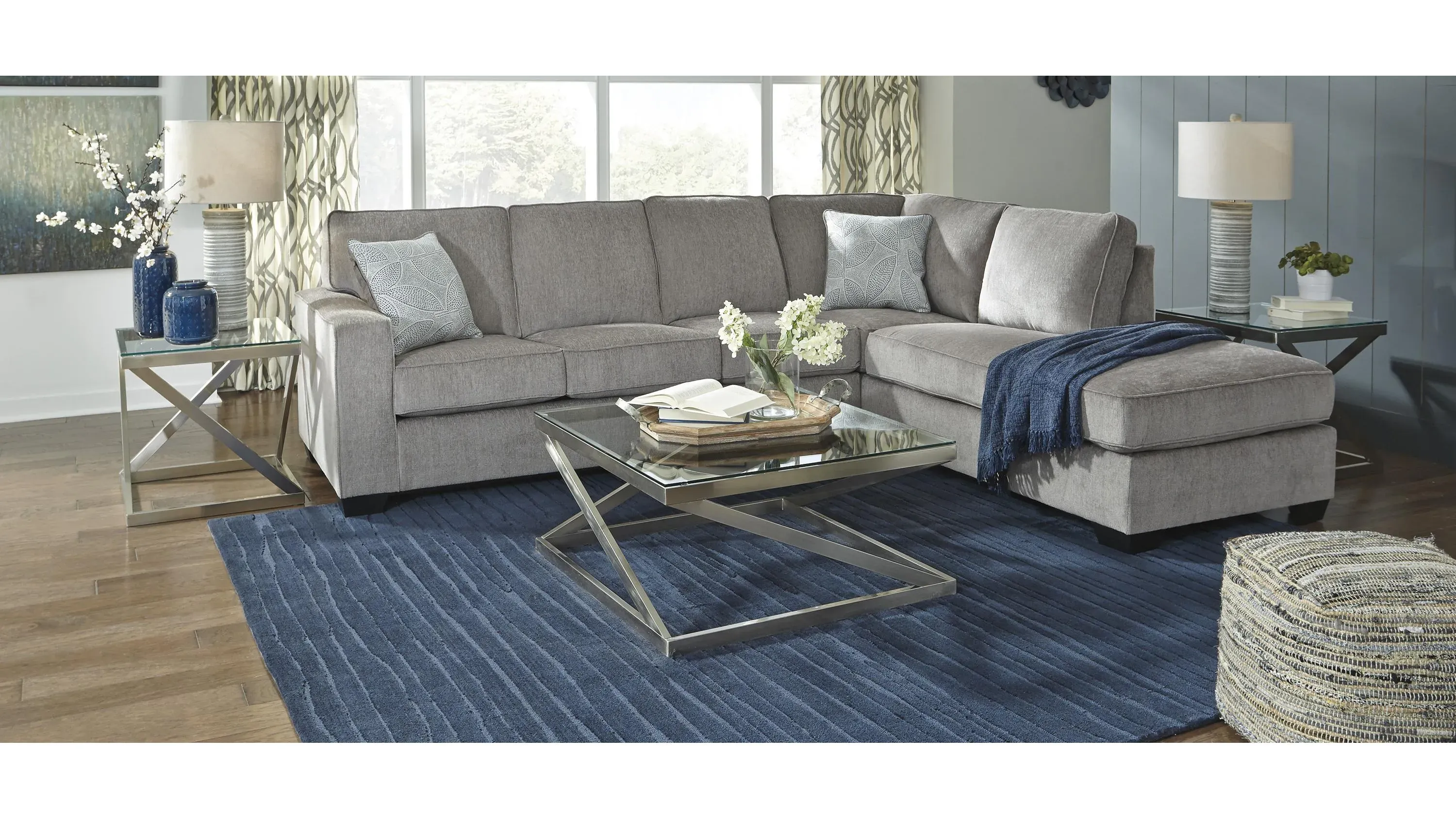 Adelson Chenille 2-pc. Sectional