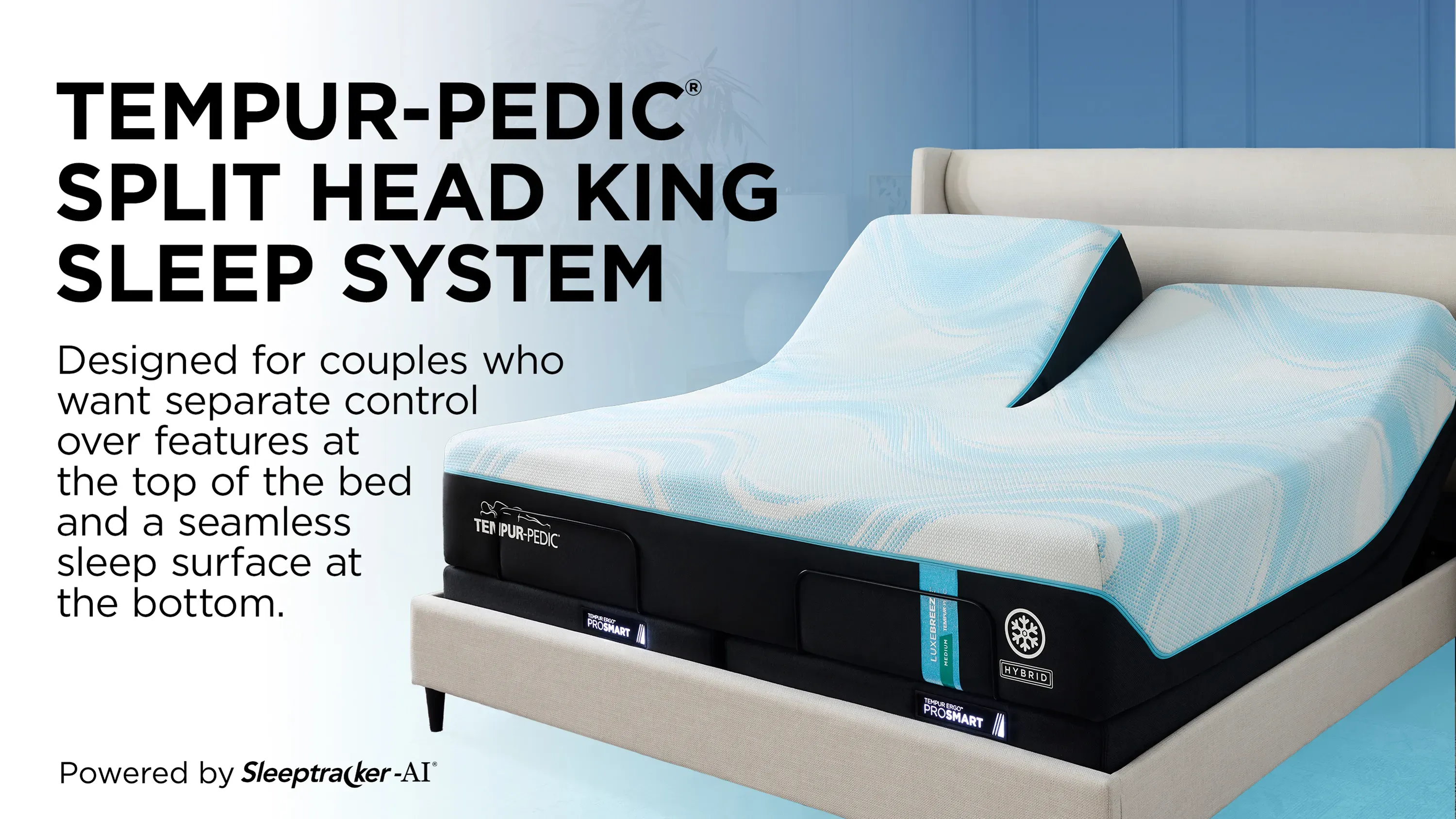 Tempur-Pedic LuxeBreeze 2.0 Medium Hybrid Mattress