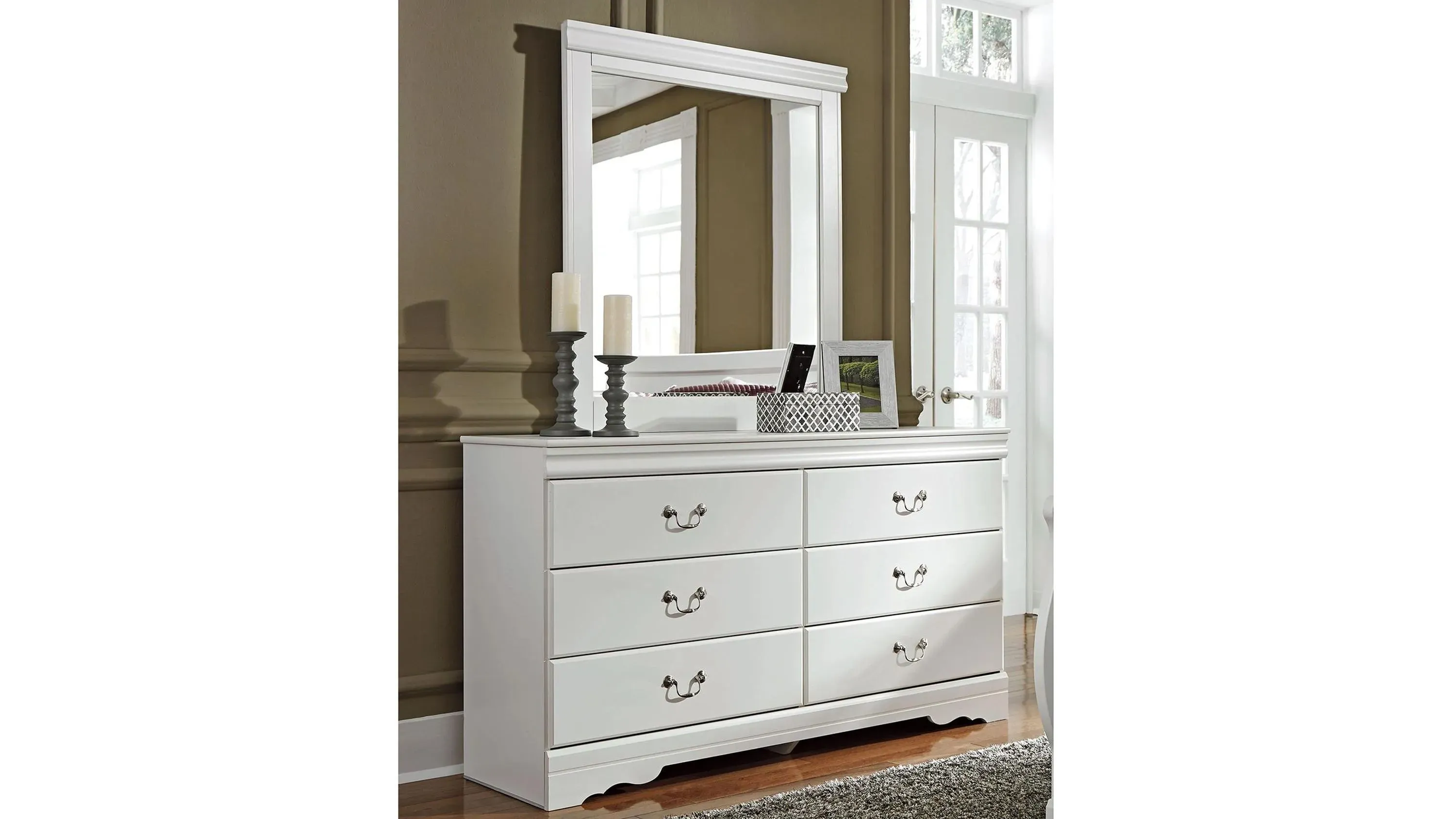Anarasia Dresser and Mirror