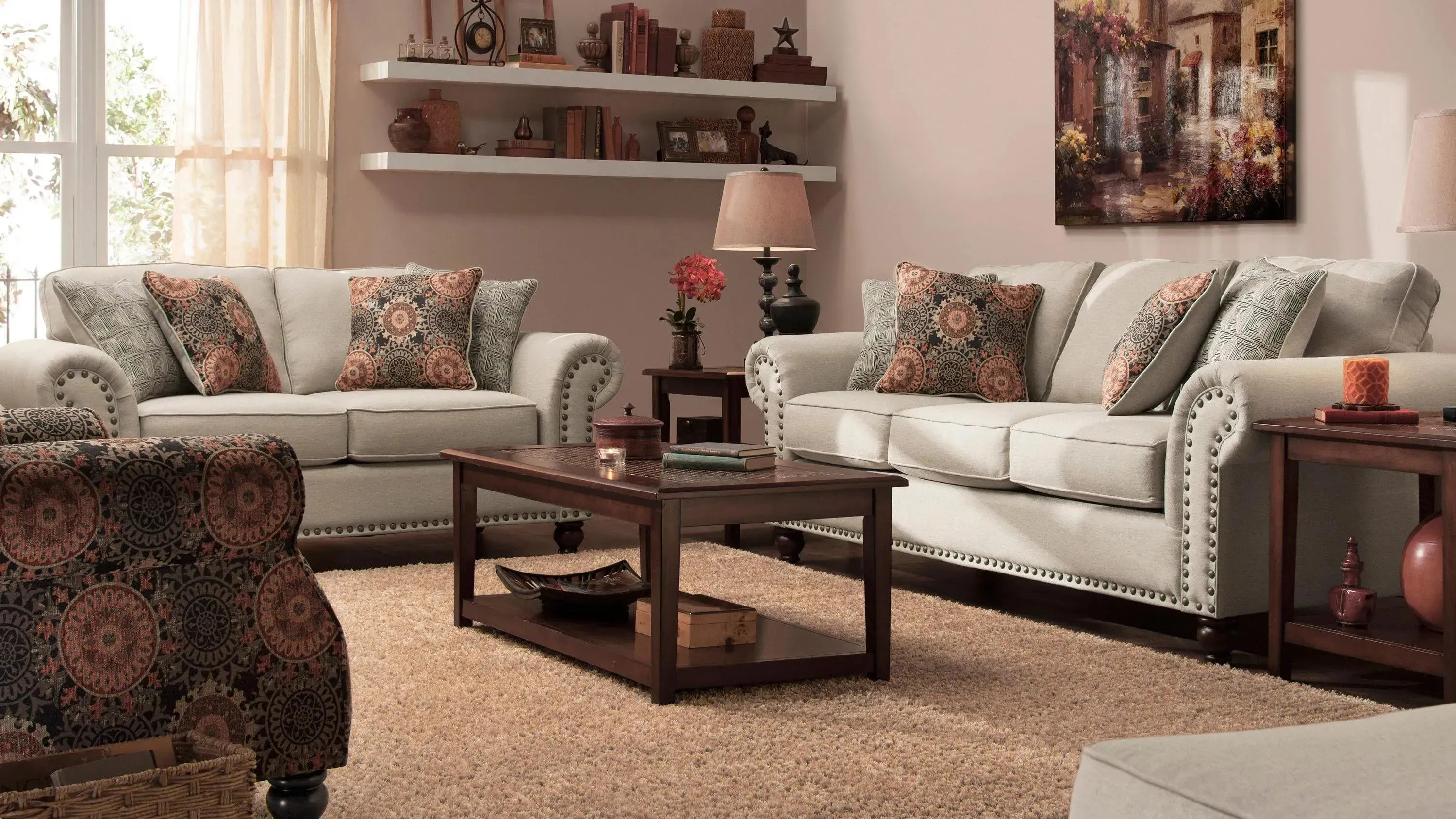 Corliss Living Room Set | Raymour & Flanigan