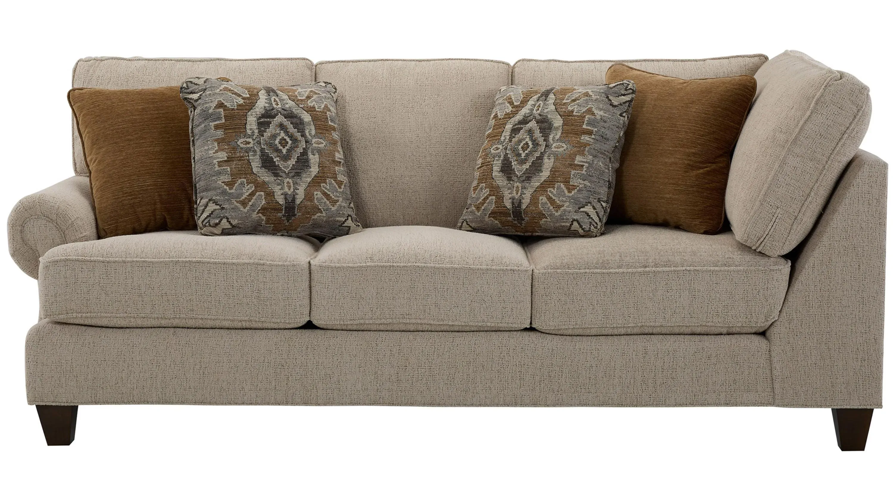 Crestwood Left Arm Facing Sofa w/ Return | Raymour & Flanigan
