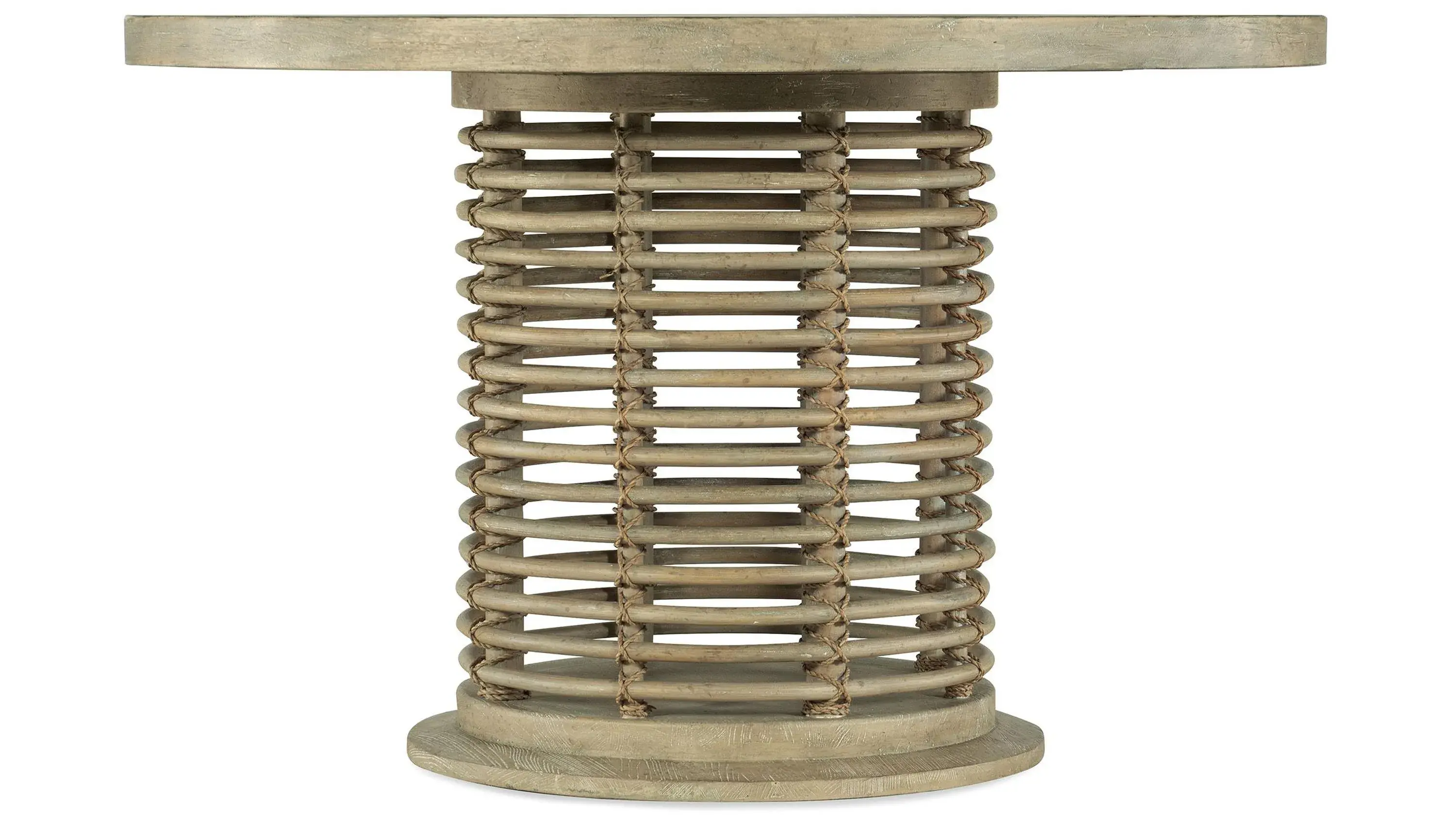 Surfrider 48in Round Rattan Dining Table