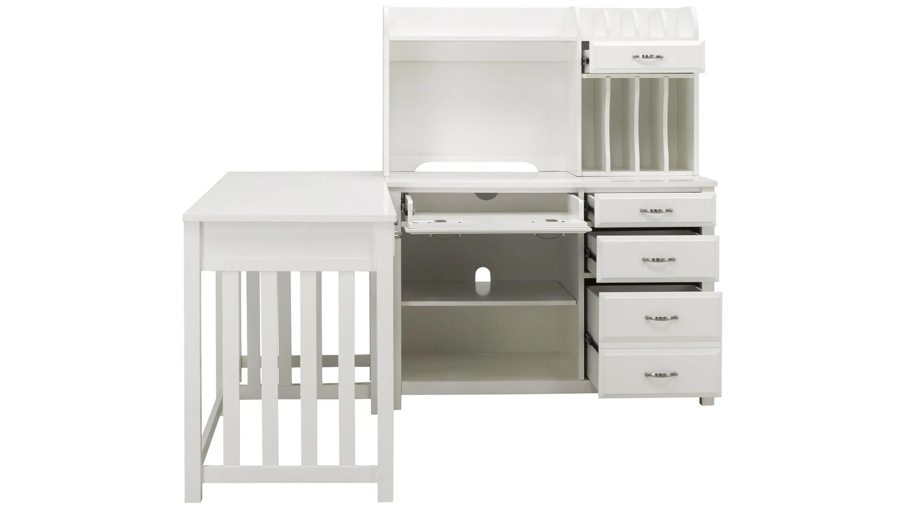 Linbrooke 4-pc. Desk | Raymour & Flanigan