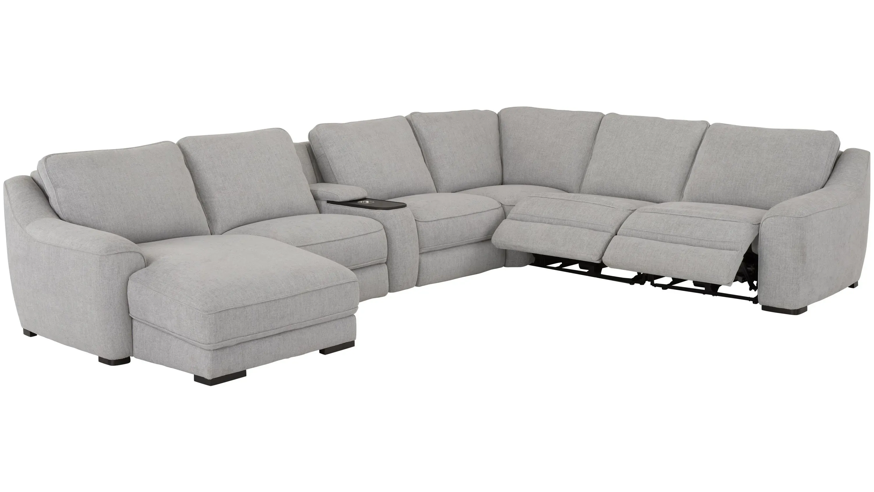 Atlas Dual Power 7-pc. Sectional w/ Immersive Audio | Raymour