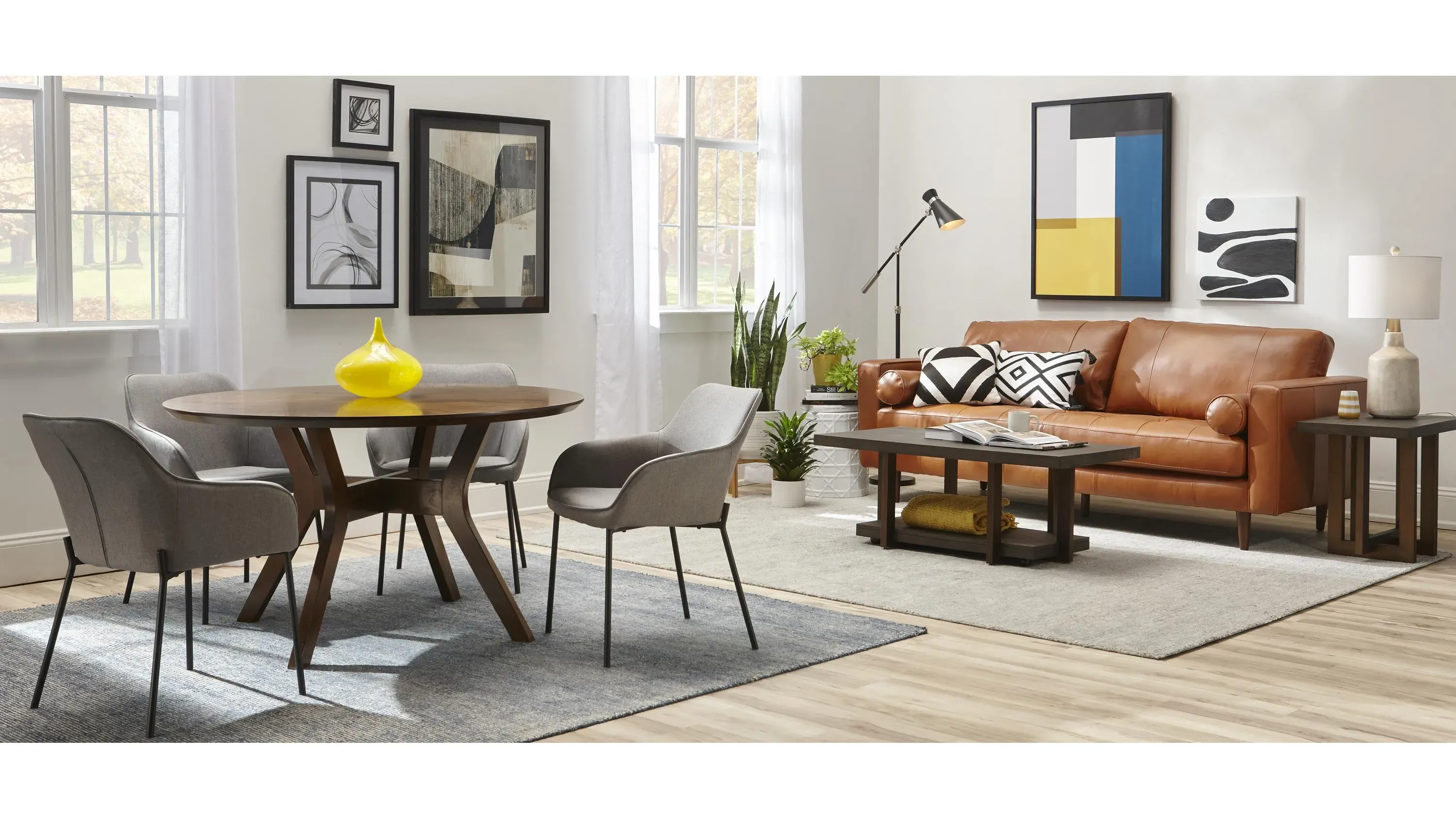 Calibri Rectangular Cocktail Table | Raymour & Flanigan