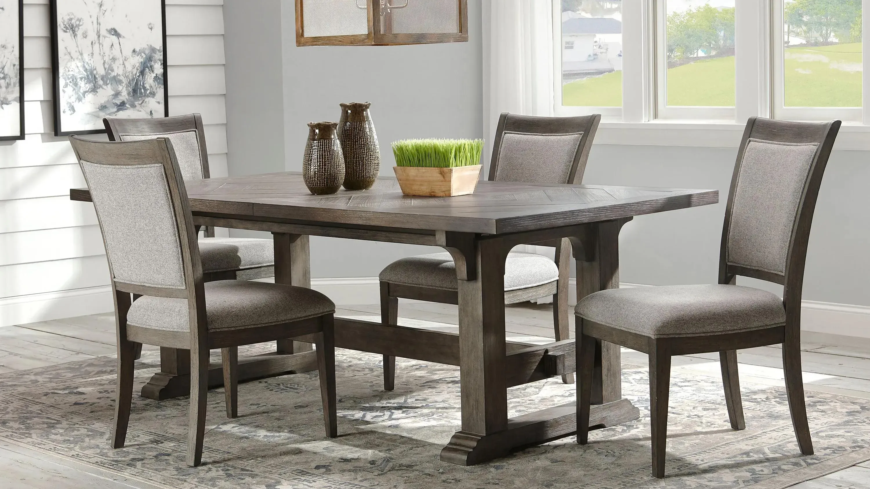 NEIGHBORHOOD × hxo/ W-MODULAR TABLE SET Amish Metro 4pc Maple Living Room Table Set