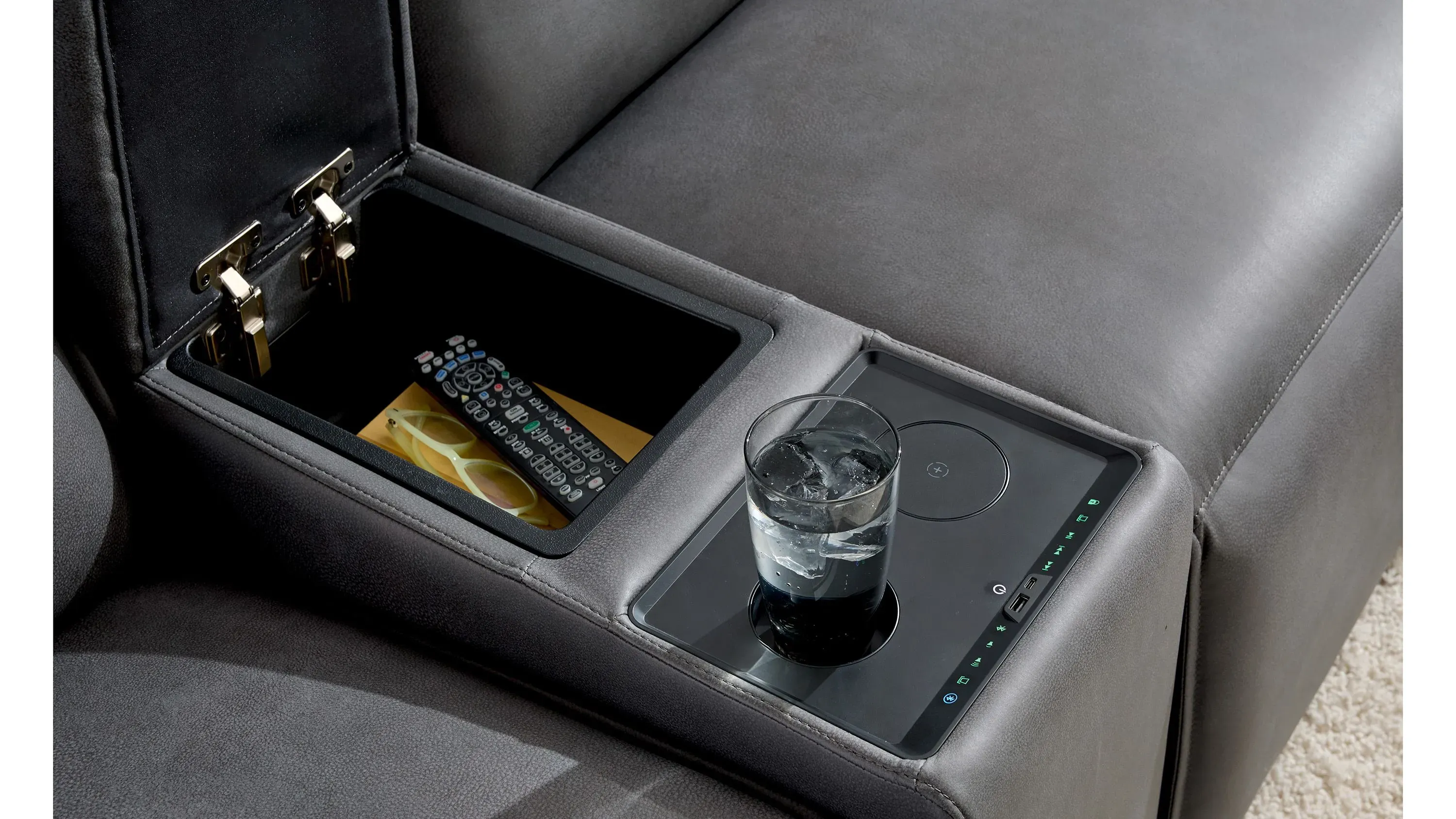 ModularTwo 6-pc. Power Sectional w/ Power Headrest | Raymour