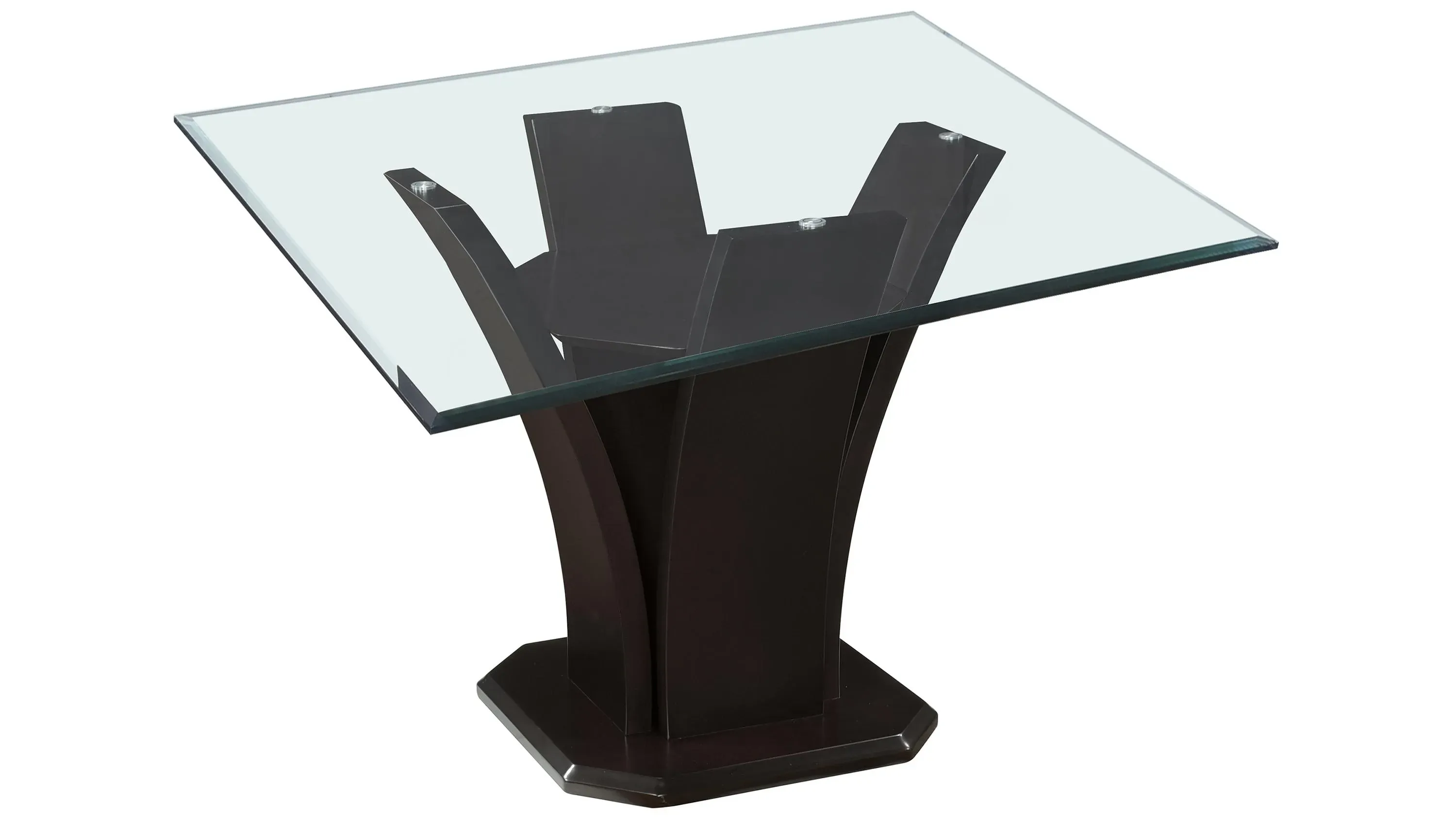 Venice 54" Glass Dining Table
