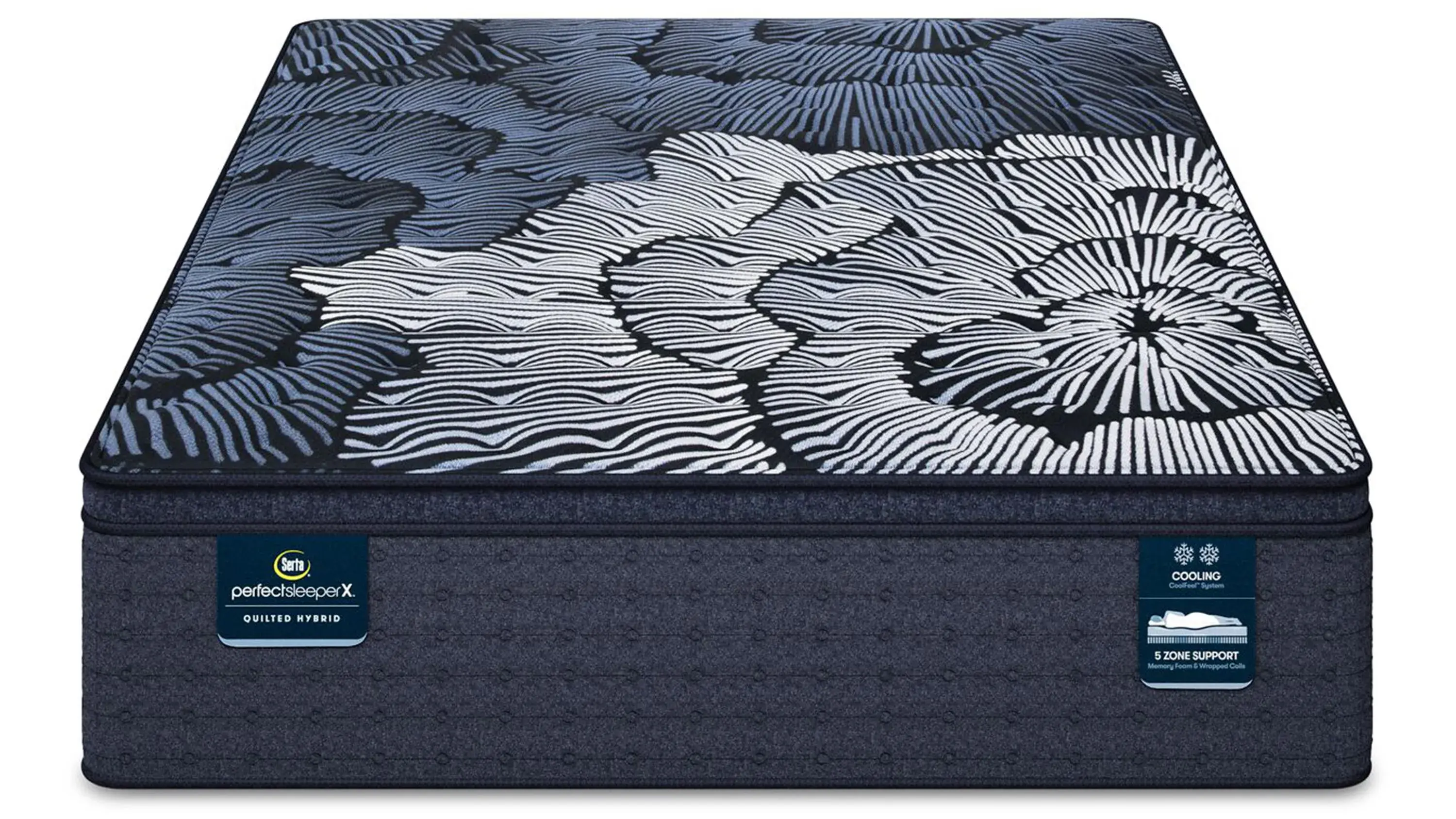 Serta Perfect Sleeper X Max 15" Hybrid Plush Pillow Top Mattress - Thumbnail 2