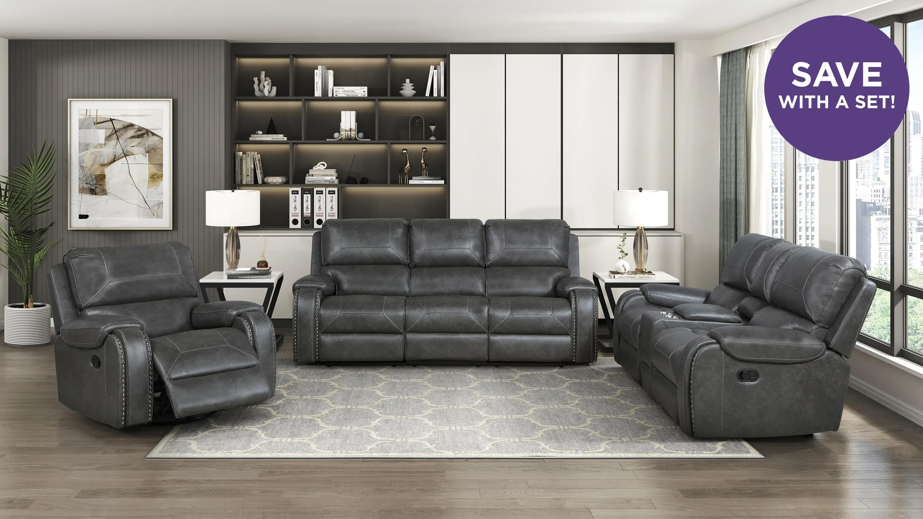 Landon Living Room Set | Raymour & Flanigan
