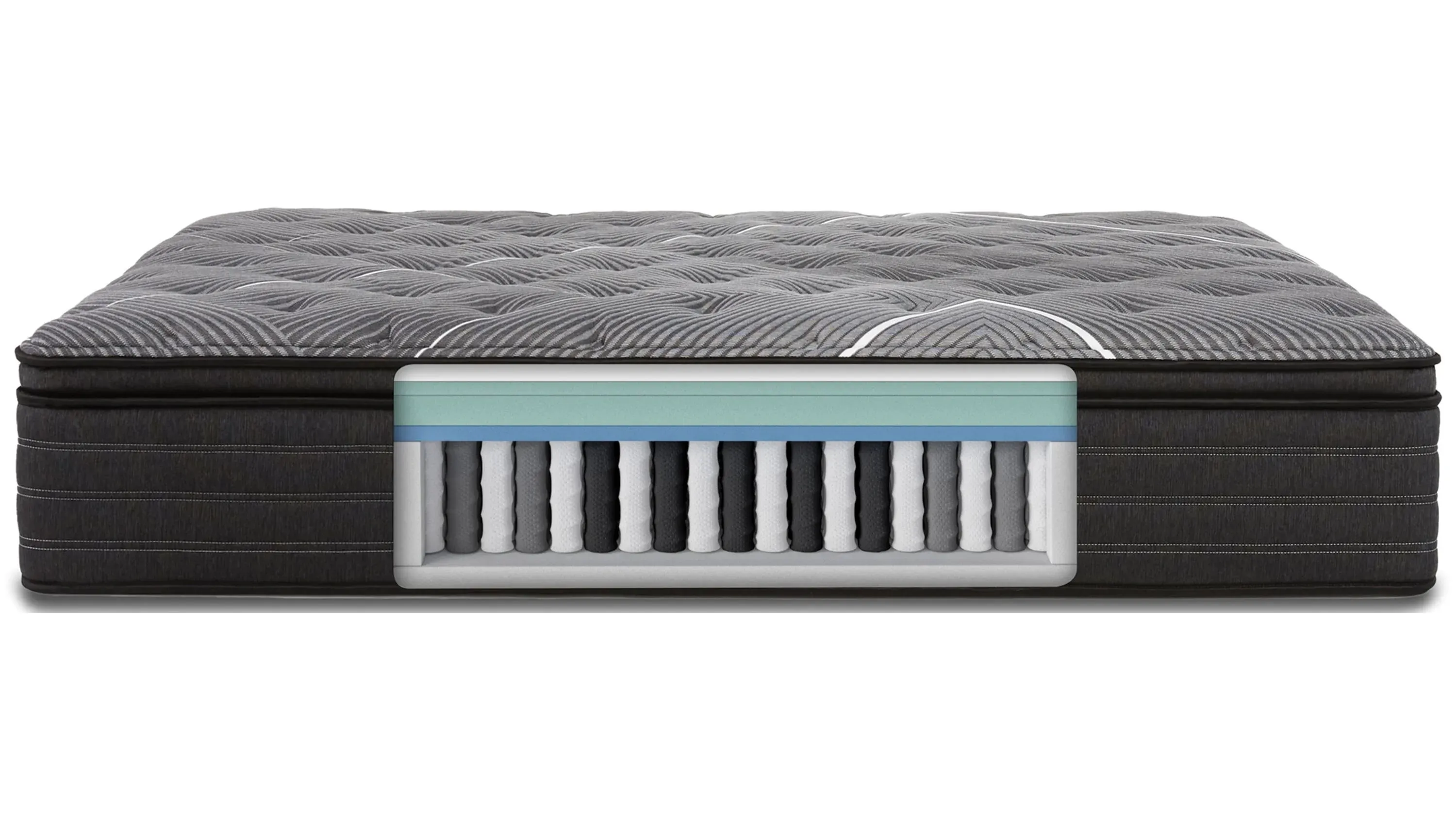 Beautyrest Black B-Class Plush Pillow Top Mattress Raymour