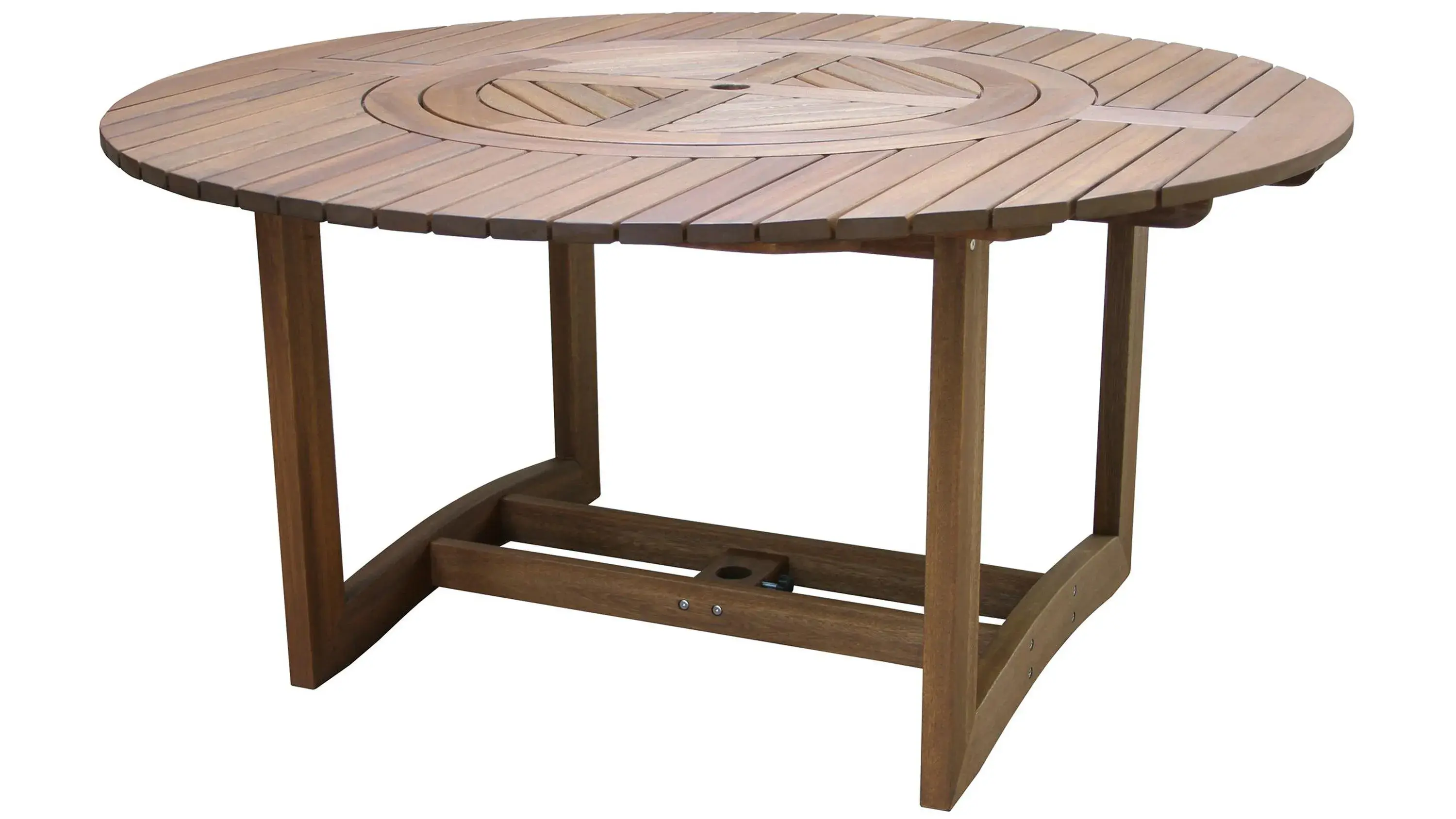 Outdoor Interiors Eucalyptus Dining Set - Thumbnail 3