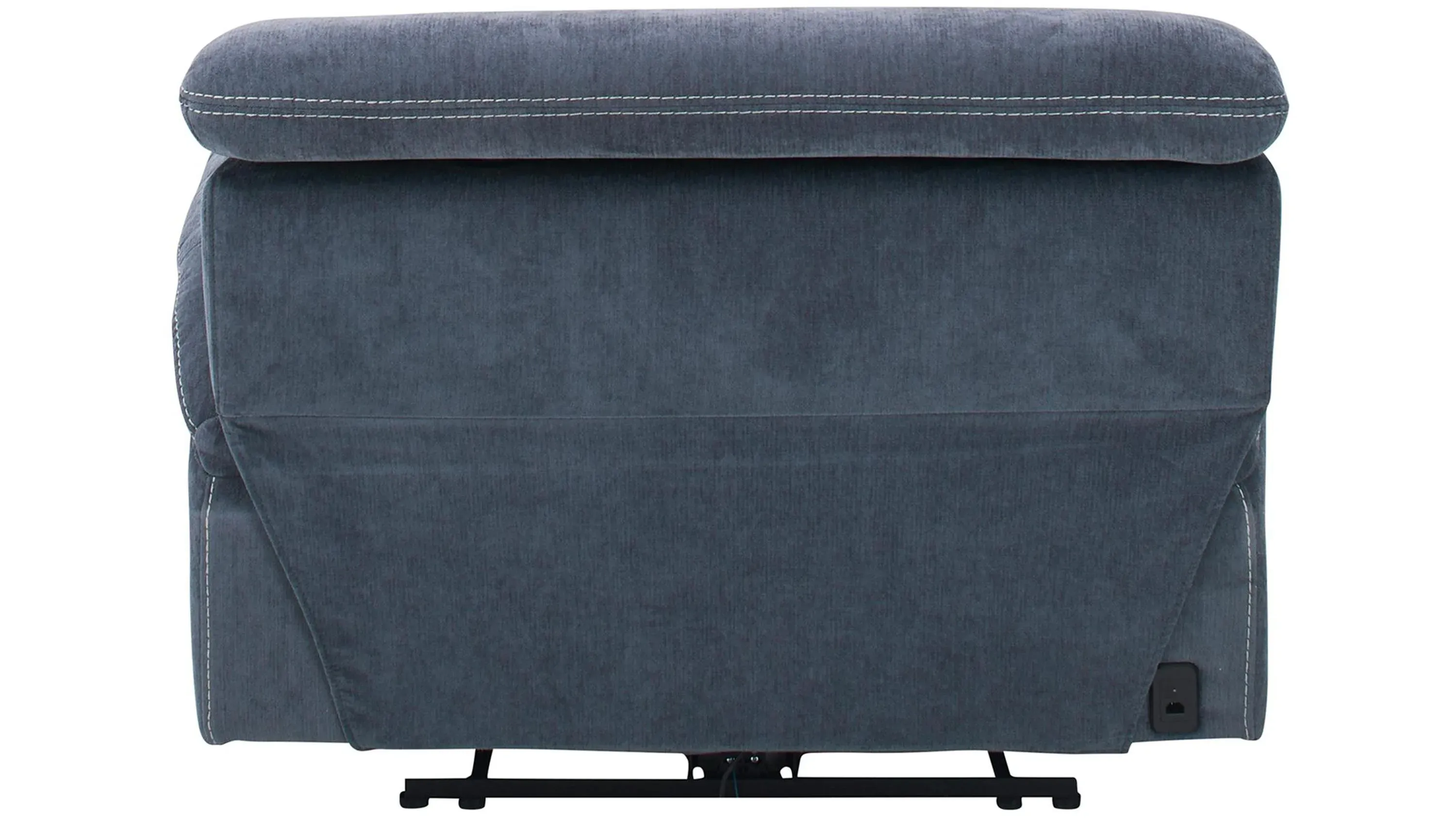 Enbright Microfiber Power Recliner w/ Ratchet Headrest | Raymour