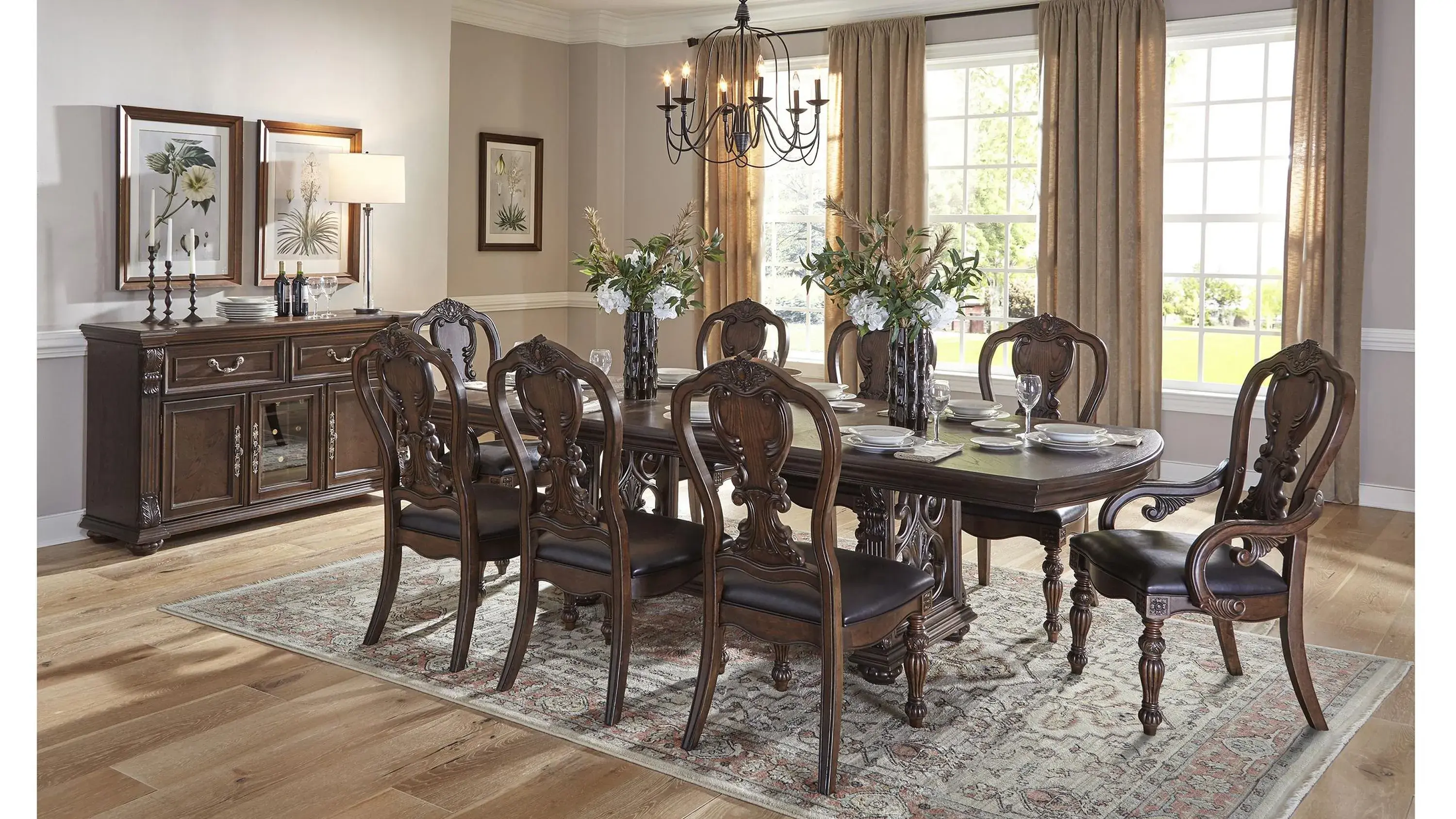 Wellington Dining Room Arm Chair - Thumbnail 4