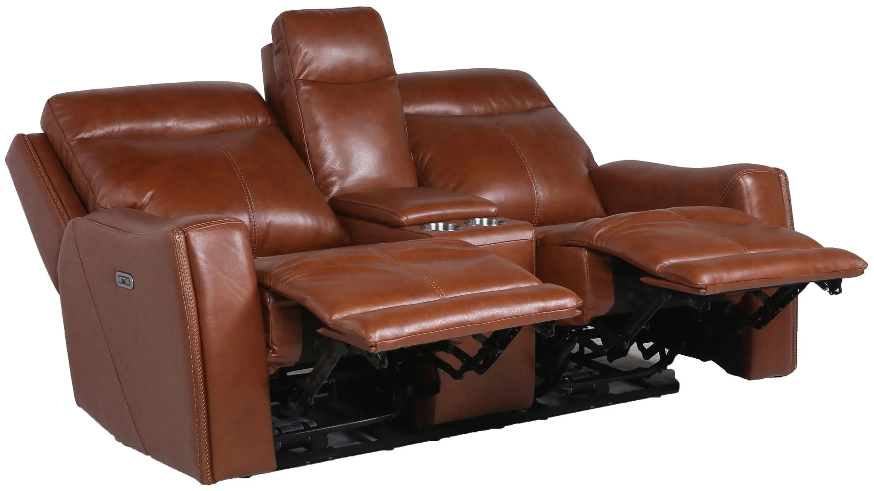 Natalia Power Loveseat Console Recliner