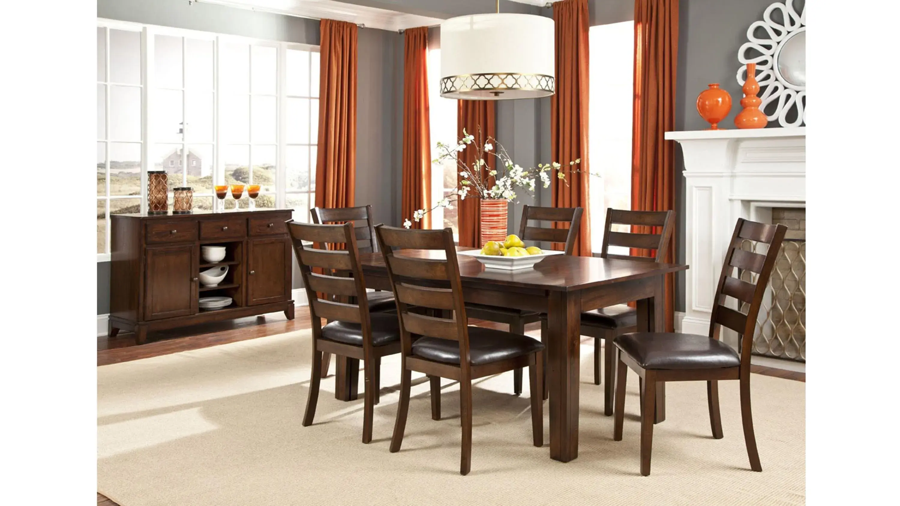 Kona Butterfly Leaf Dining Table - Thumbnail 2