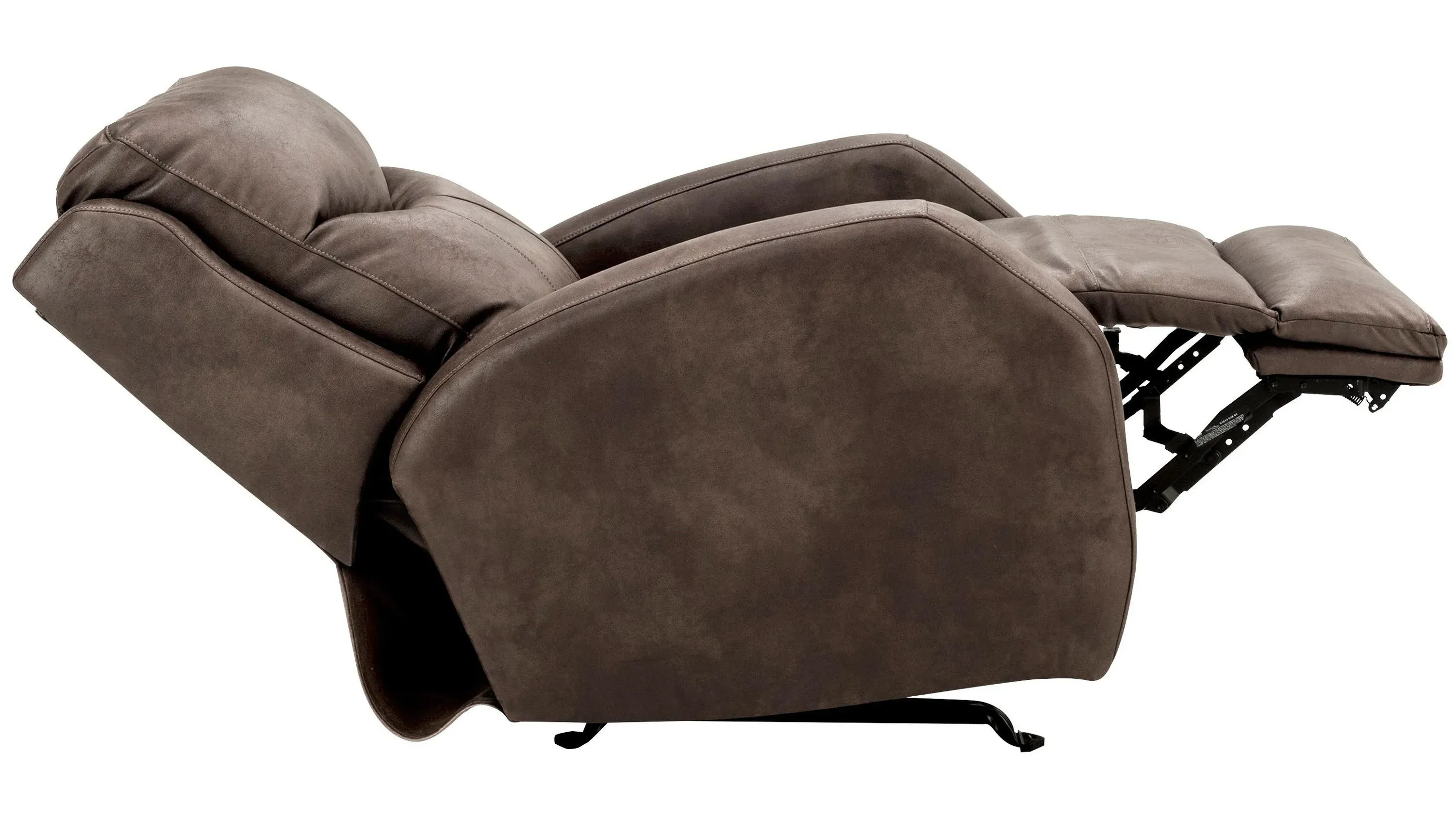 LEON様へ♥ Leon Microfiber Power Recliner w/ Power Headrest, Lumbar, Heat