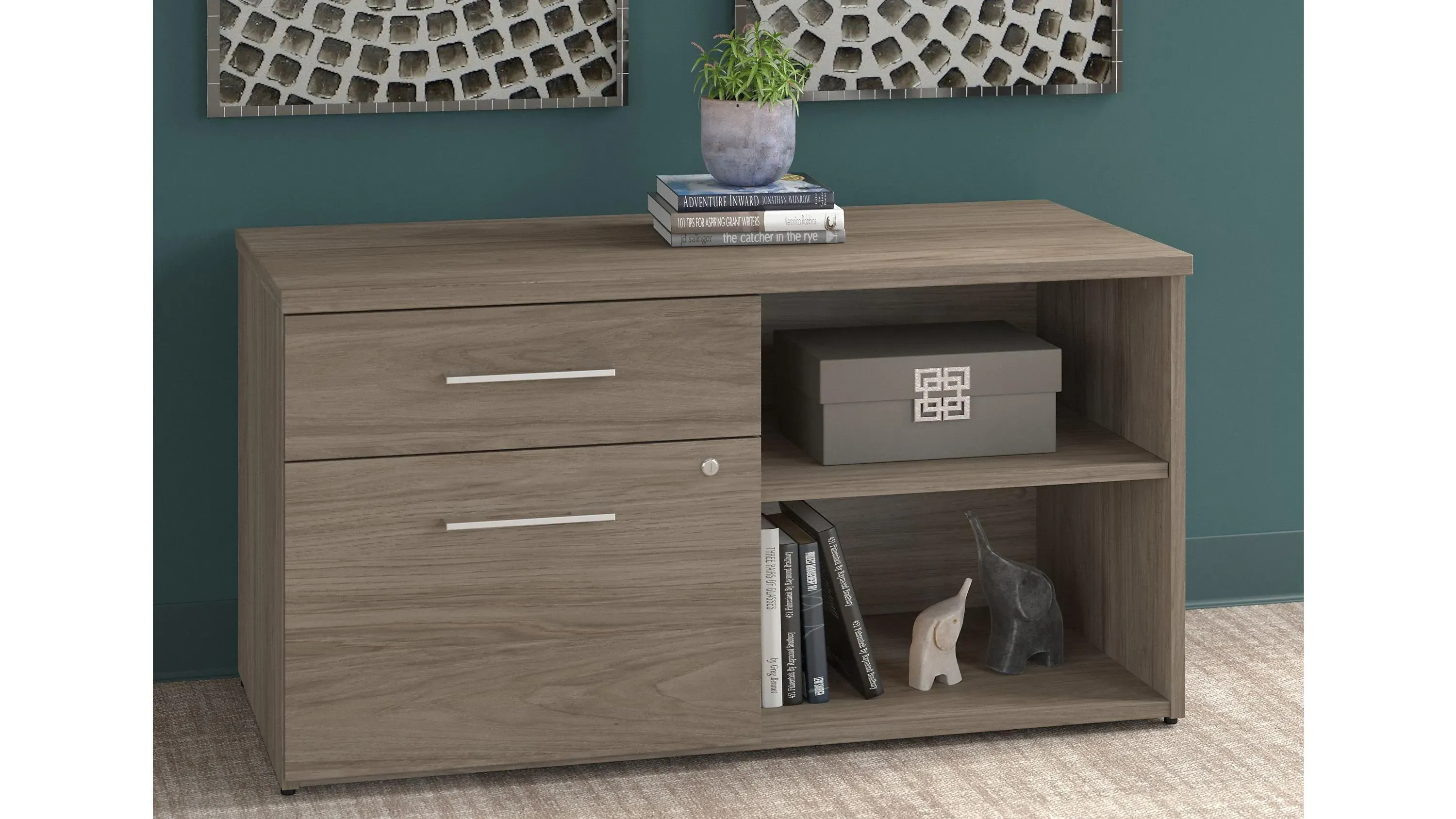 Office 500 Low Storage Cabinet | Raymour & Flanigan
