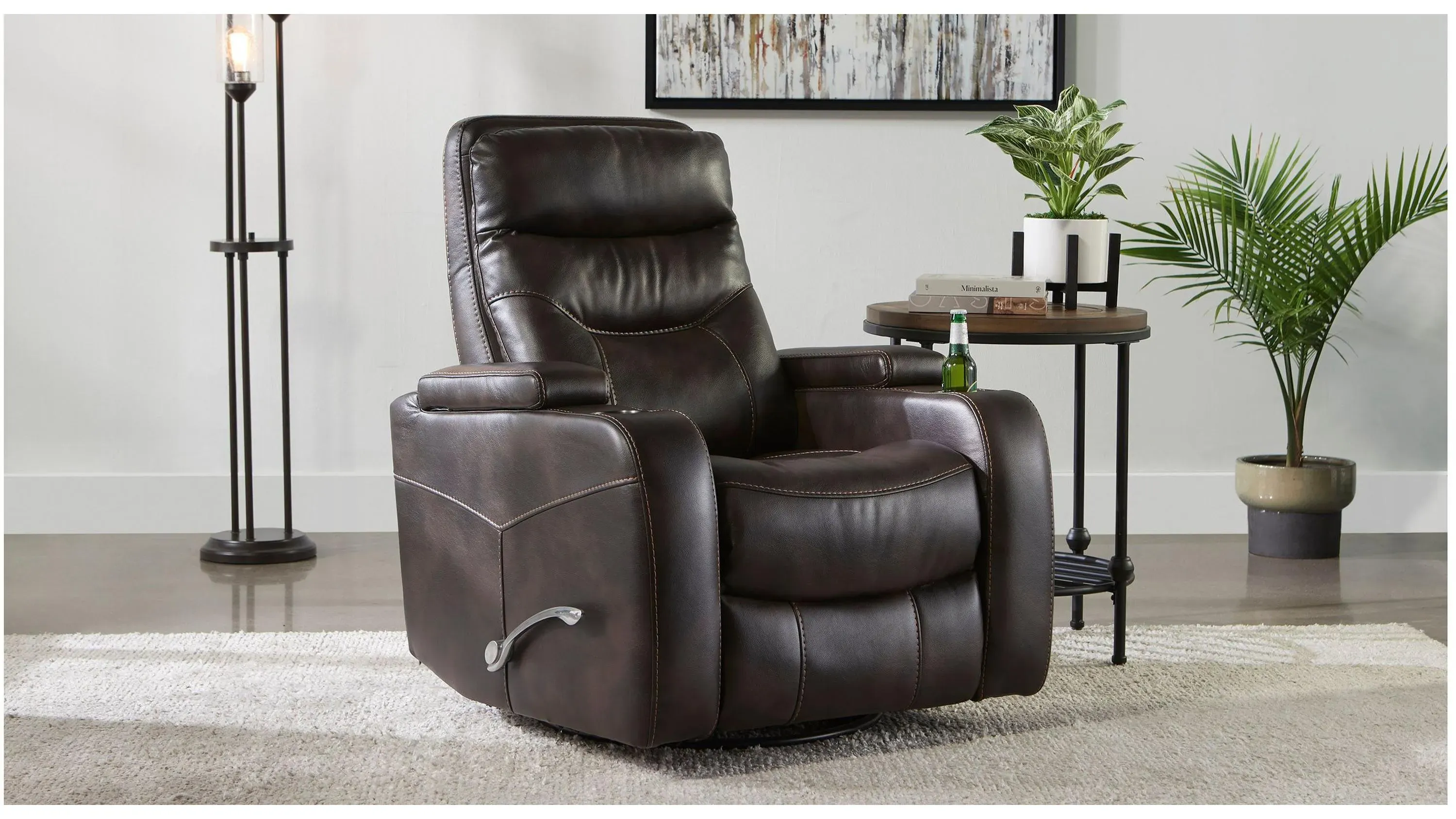 Mitch Swivel Recliner | Raymour & Flanigan