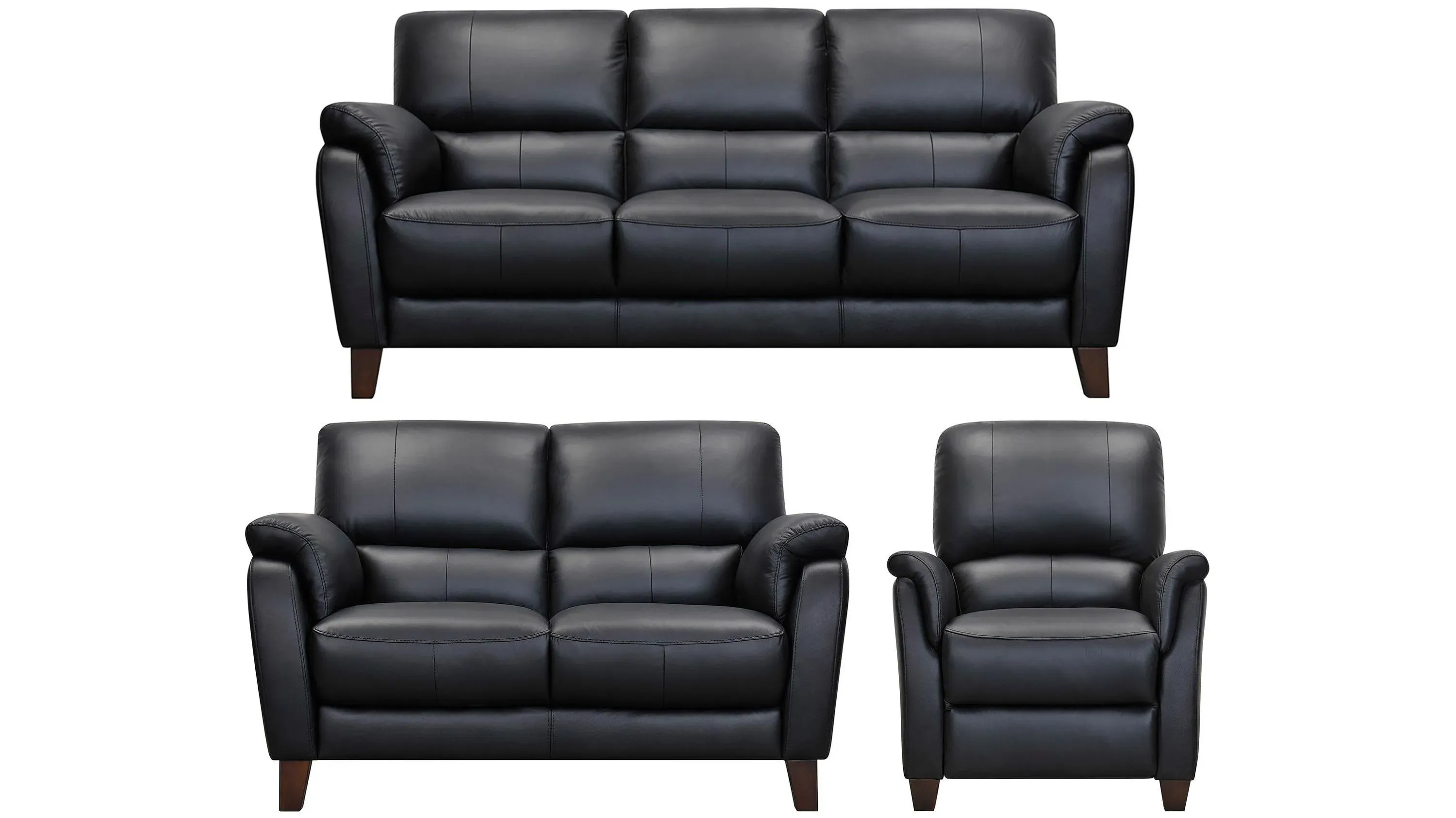 Brunt ブラント Harmony ハーモニー 50 ブラック Harmony Living Room Set | Raymour & Flanigan